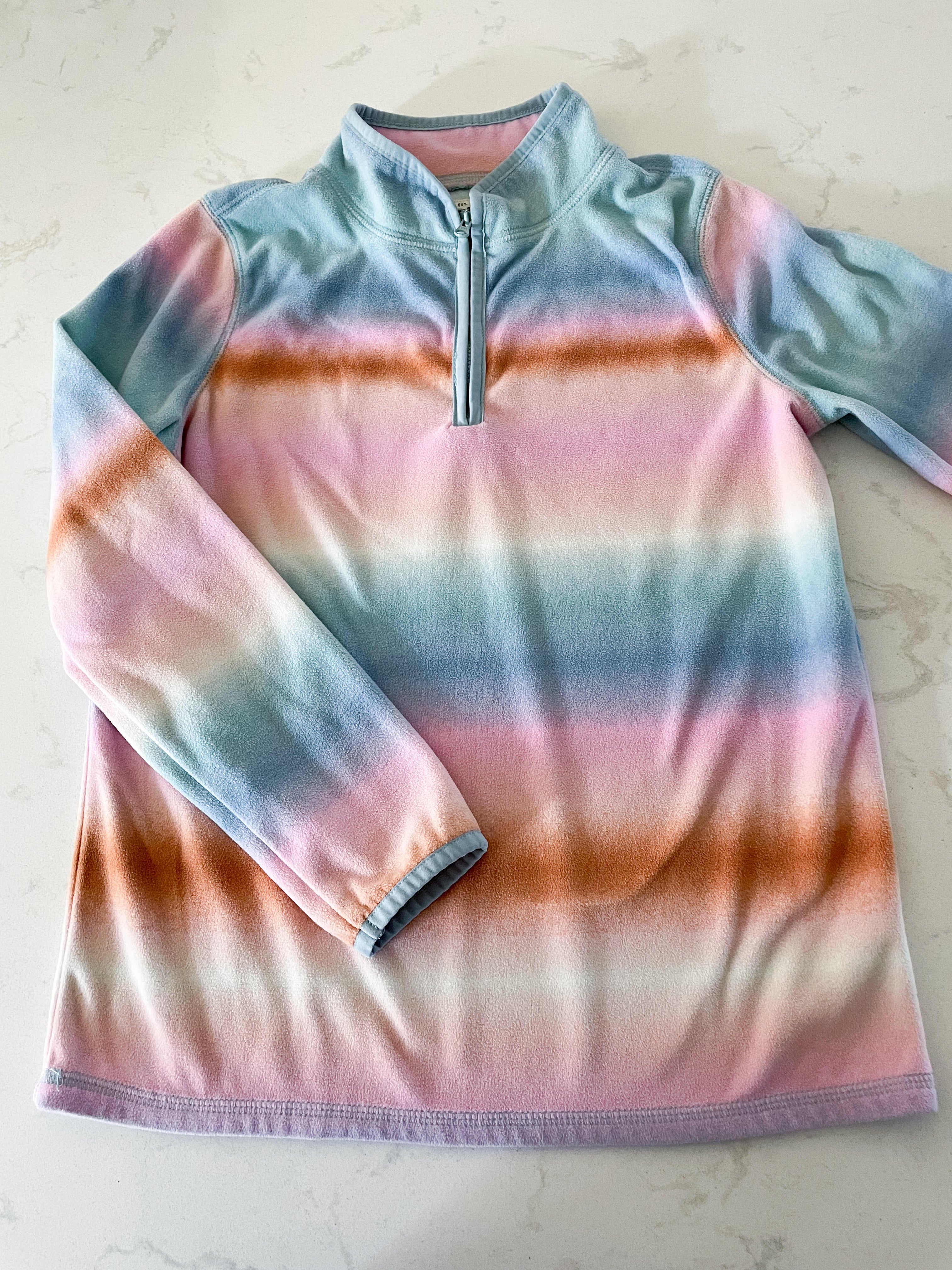 Oshkosh- 14Y- fleece quarter zip