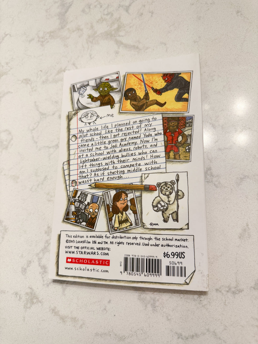 Star Wars- Jedi Academy- chapter book/ graphic novel