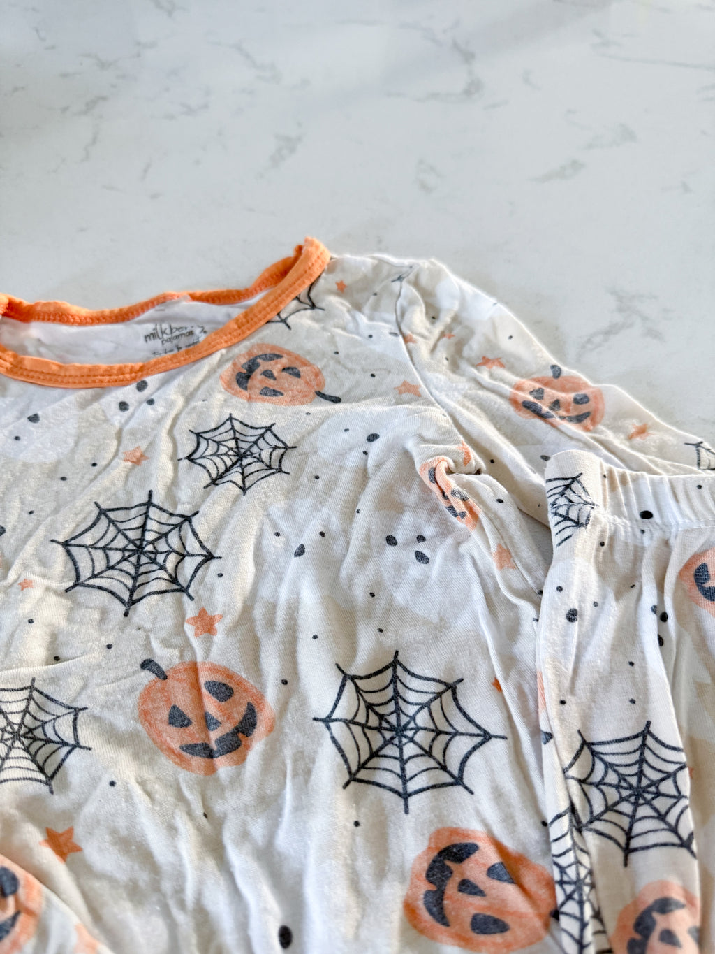 Milkberry- 4T- PLAY- bamboo Halloween two piece pajamas