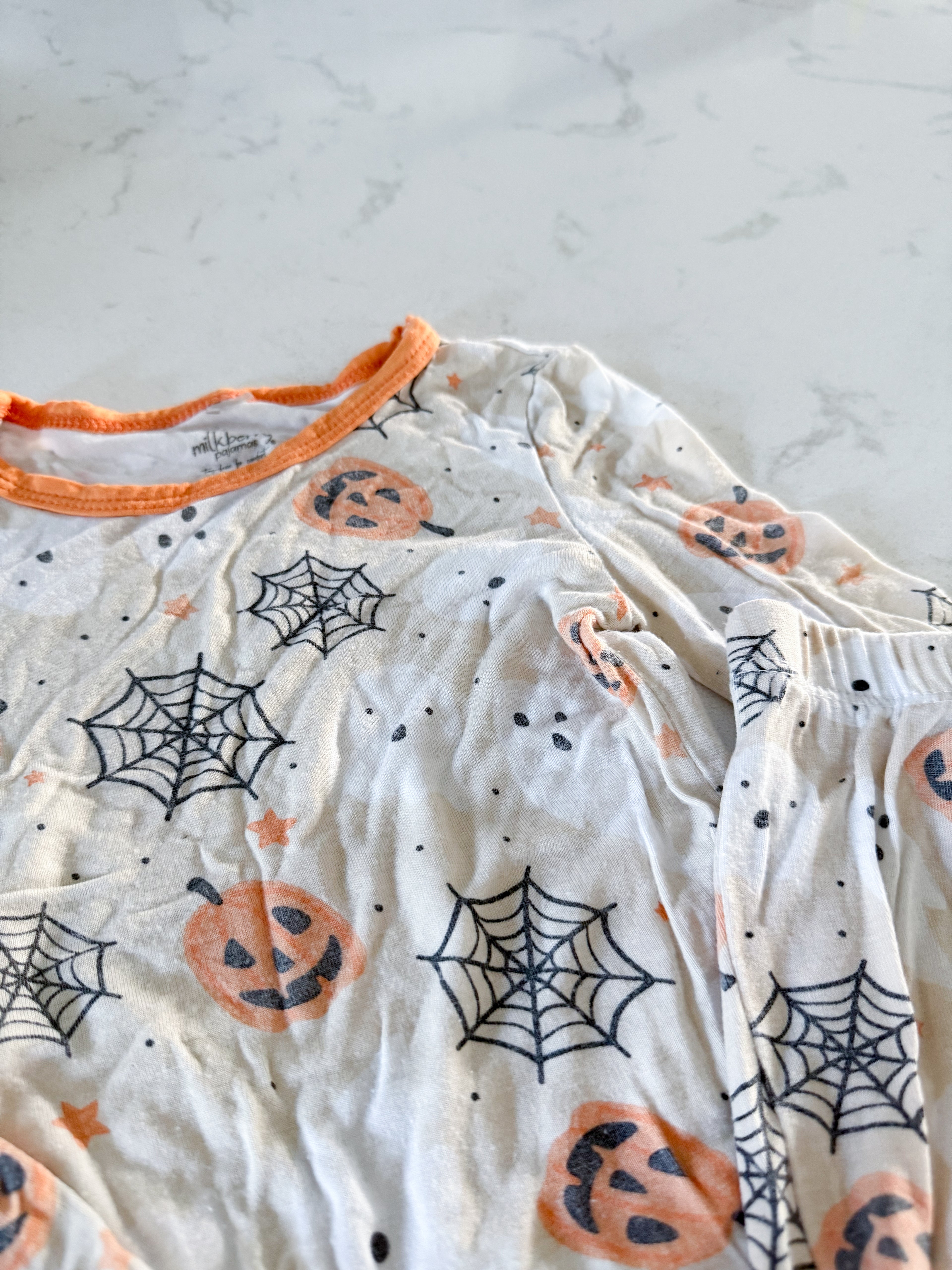 Milkberry- 4T- PLAY- bamboo Halloween two piece pajamas