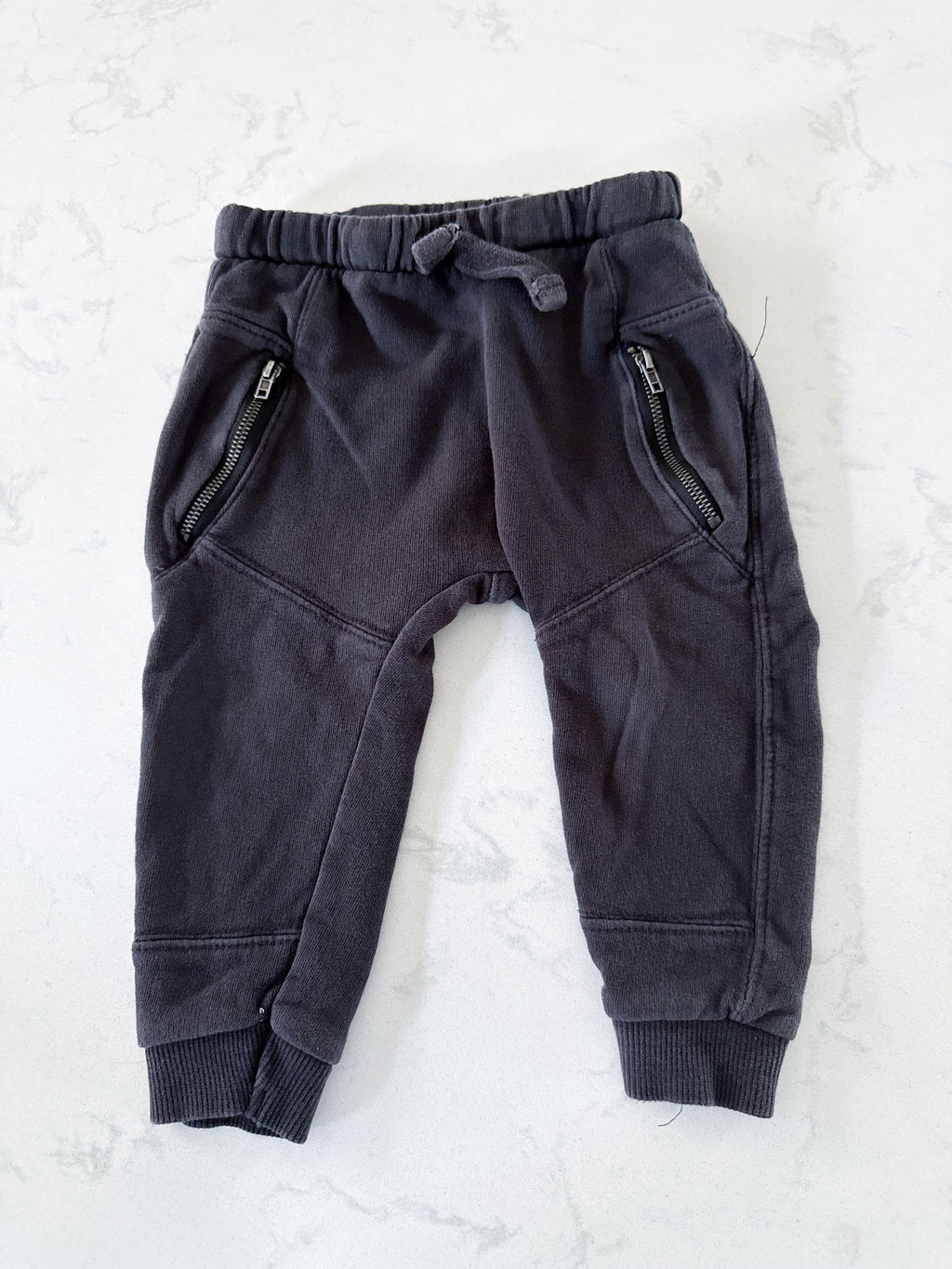 Zara- 12-18m- PLAY- dark grey sweats