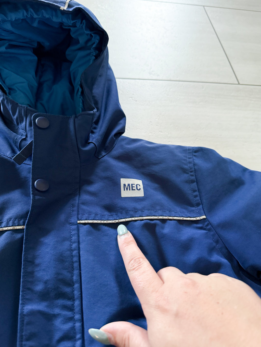 MEC- 5T- PLAY- Navy blue winter coat