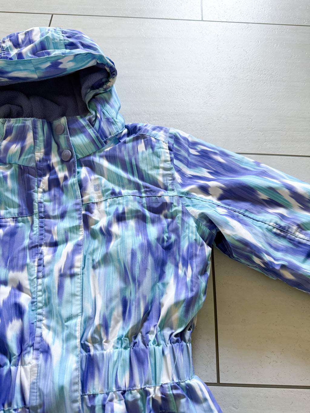 Mountain Warehouse- 5-6Y- PLAY- purple and blue snowsuit