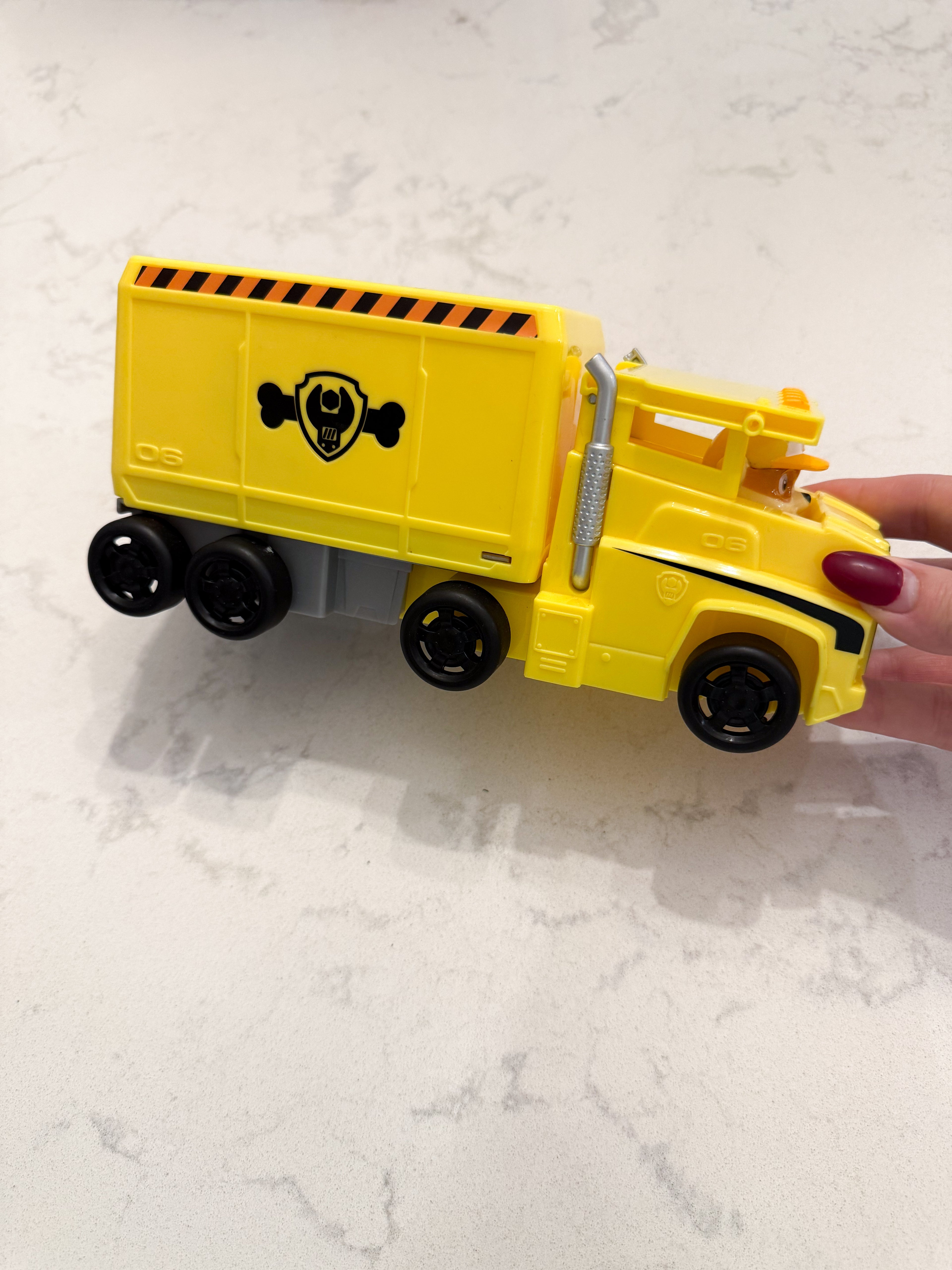 Paw Patrol- Rubble truck- VGUC