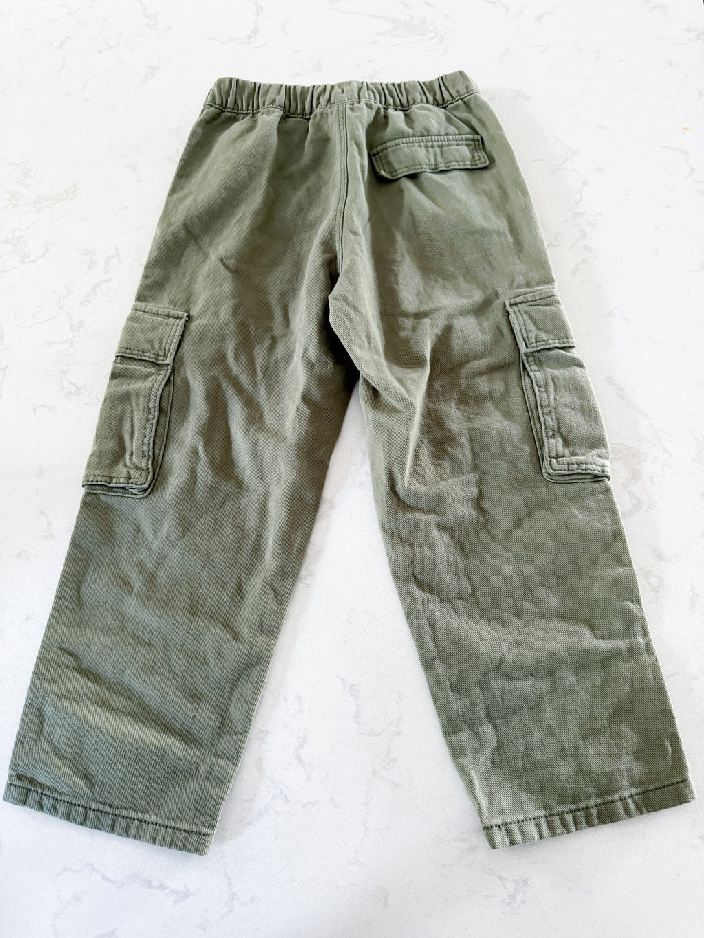 H&M- 6Y- VGUC- green cargo pants
