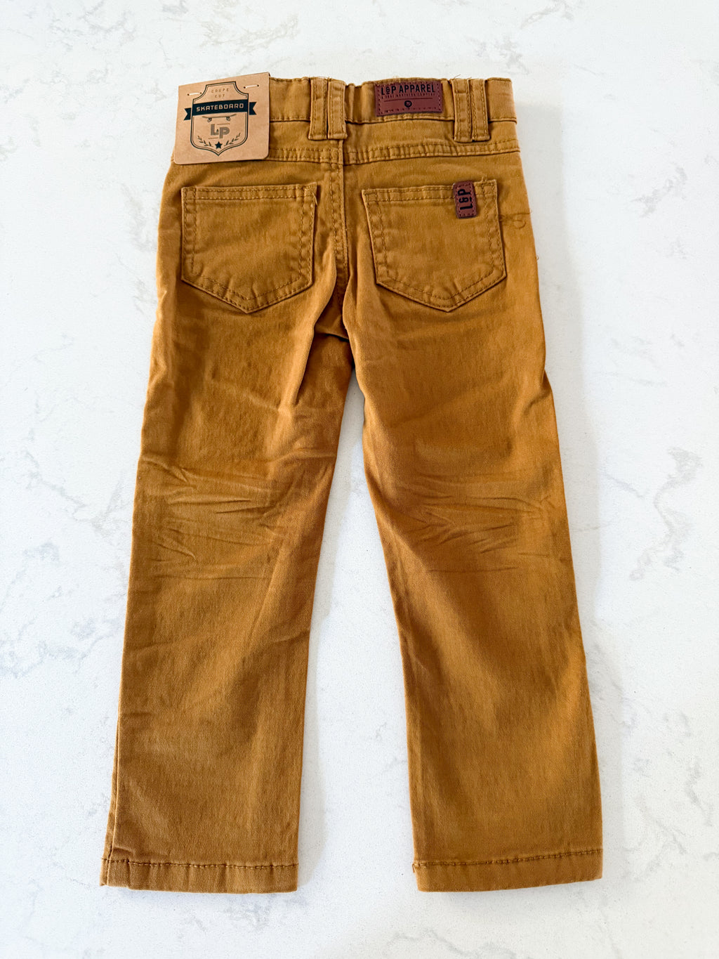 *Rescue*-L&P Apparel- skateboard cut jeans- dark mustard