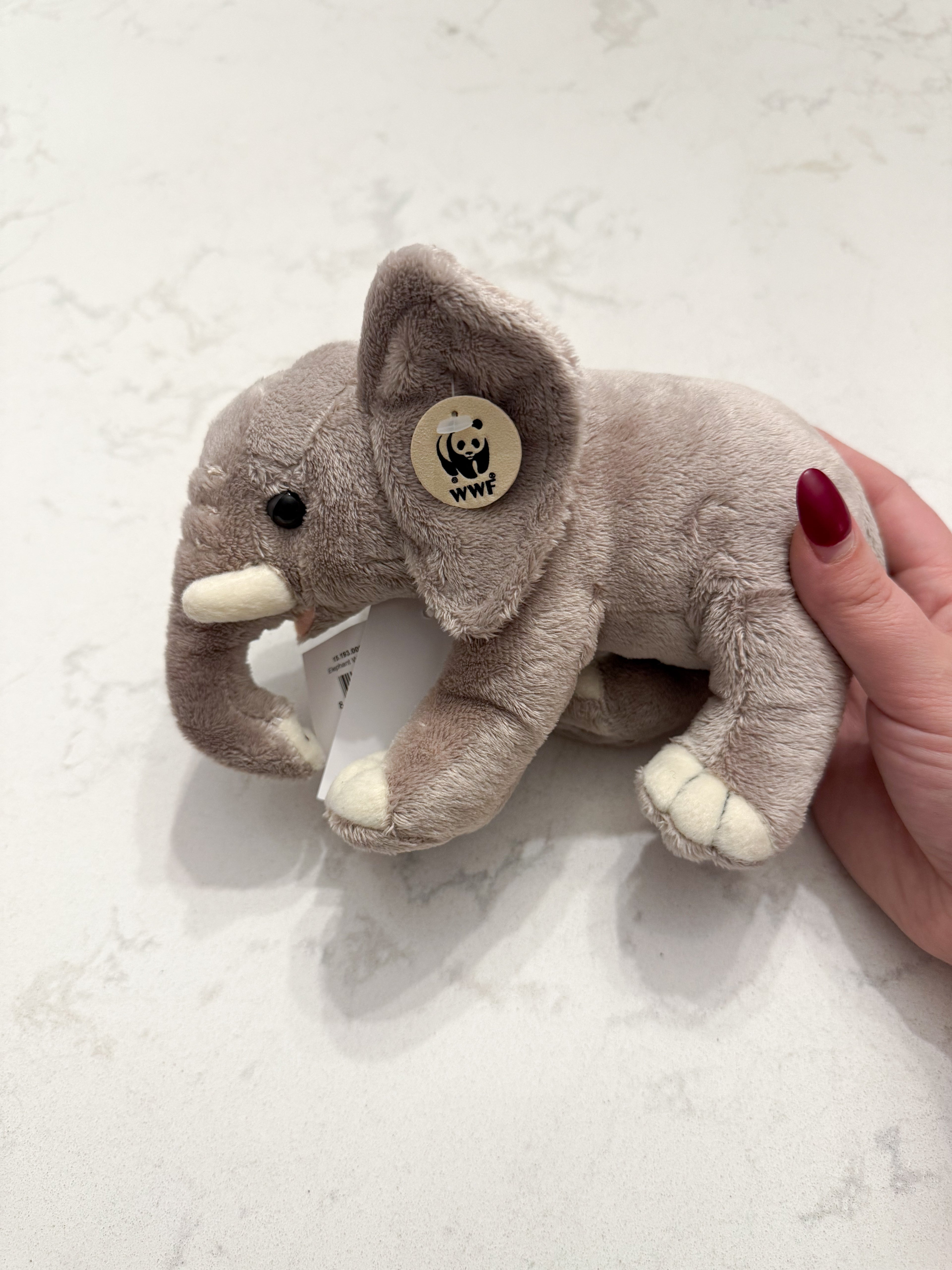 WWF- elephant stuffie- BNWT