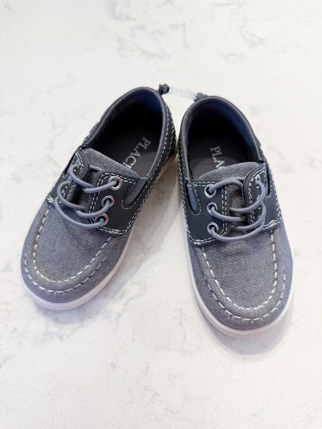 The Children’s Place- 6C- BNWOT- grey slip on shoes