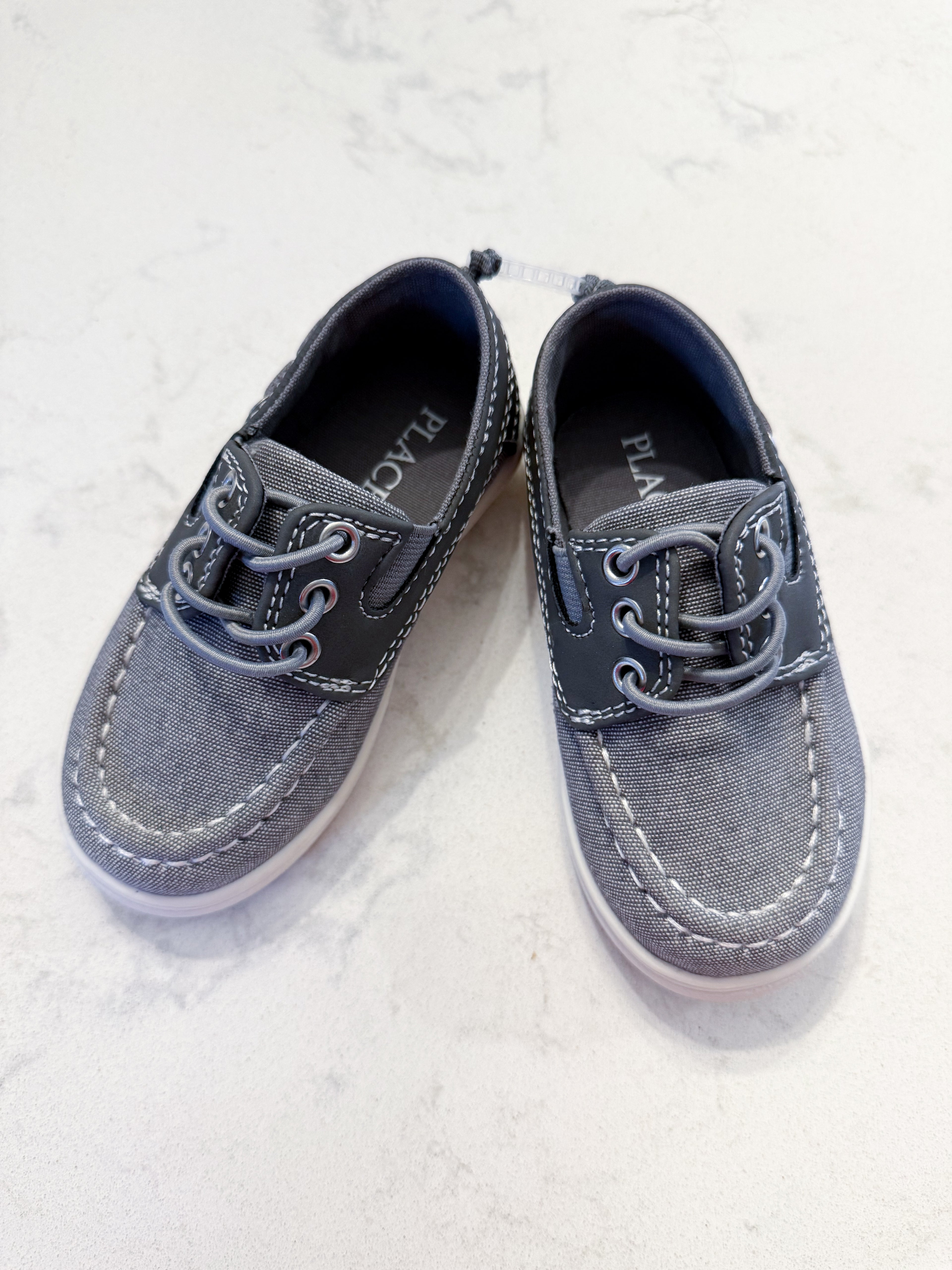 The Children’s Place- 6C- BNWOT- grey slip on shoes