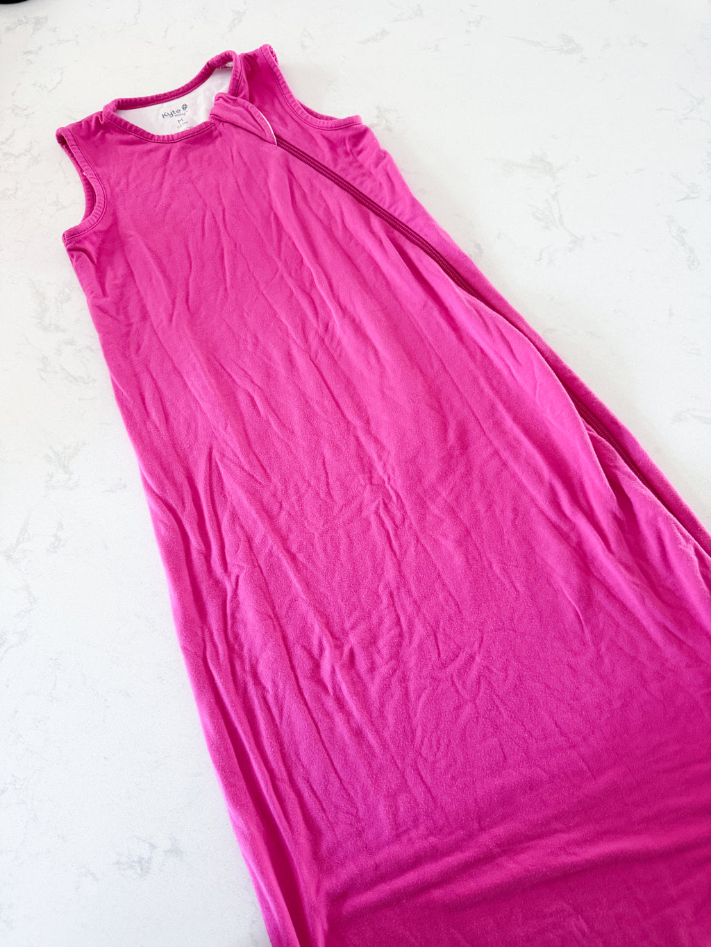 Kyte Baby- M- 0.5 tog- GUC- bright pink bamboo sleep sack