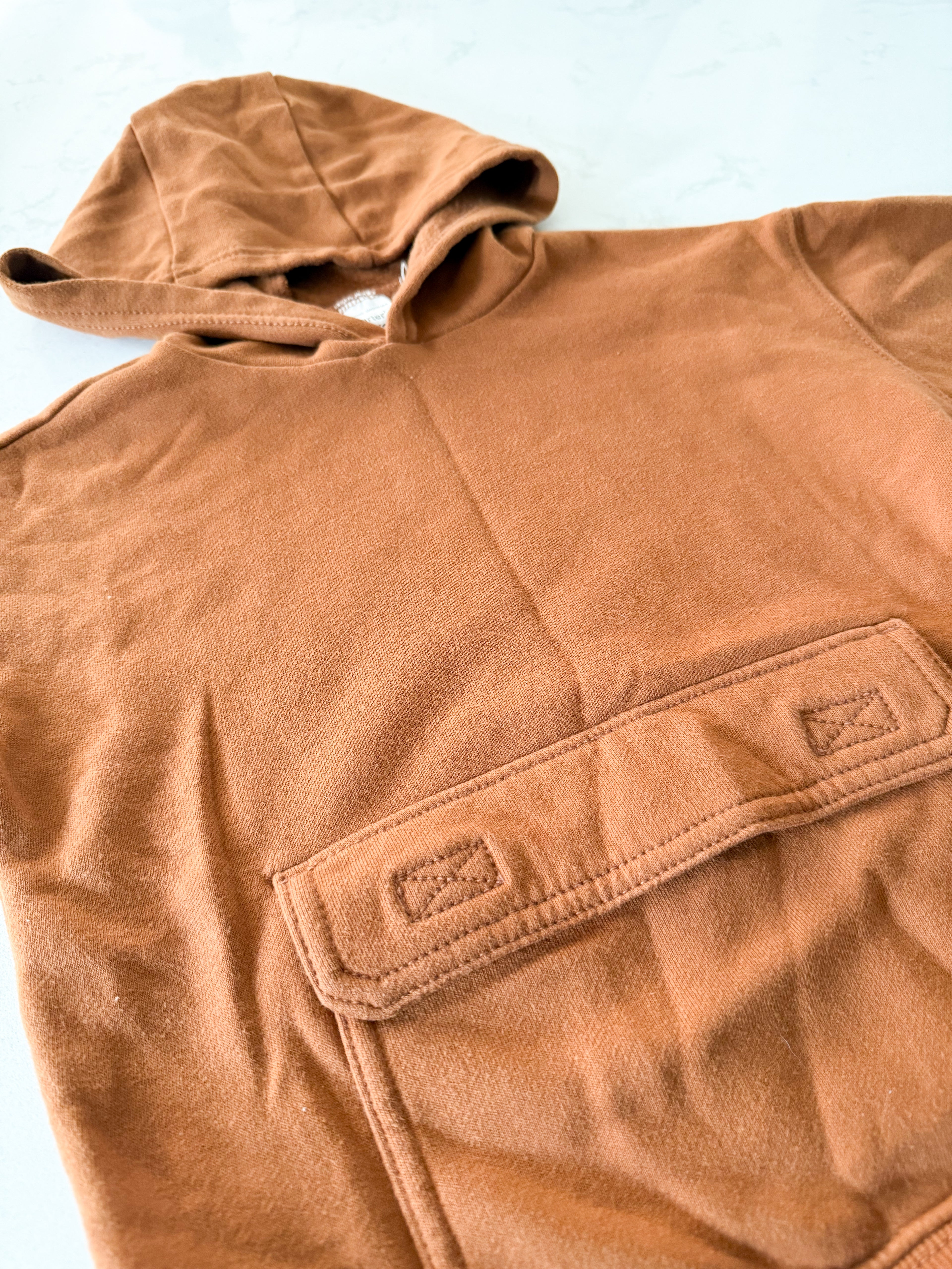 Carters- 3T- PLAY- light brown matching sweat set