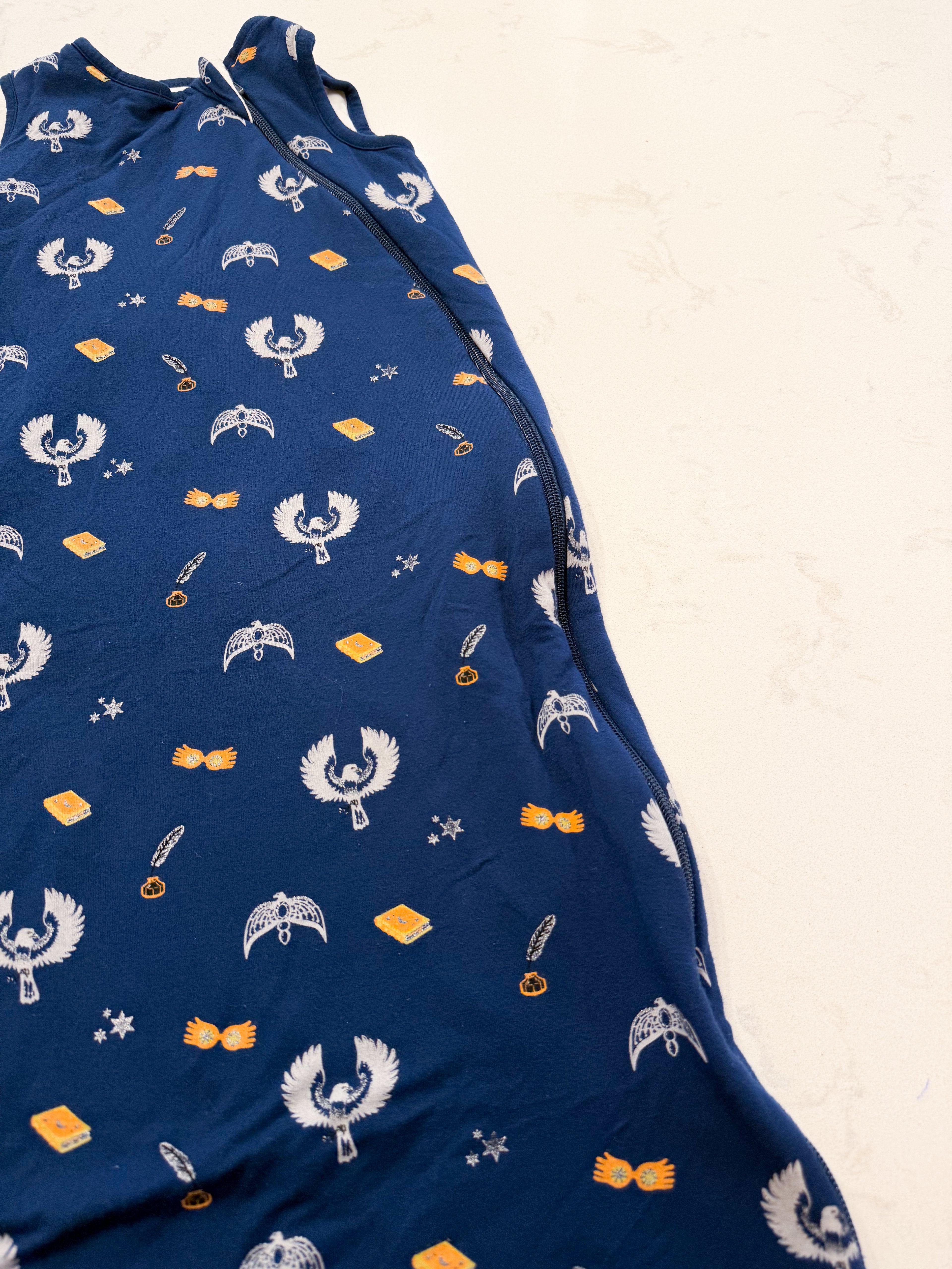 Kyte Baby- M- 1.0 tog- VGUC- navy blue Ravenclaw Harry Potter sleep sack