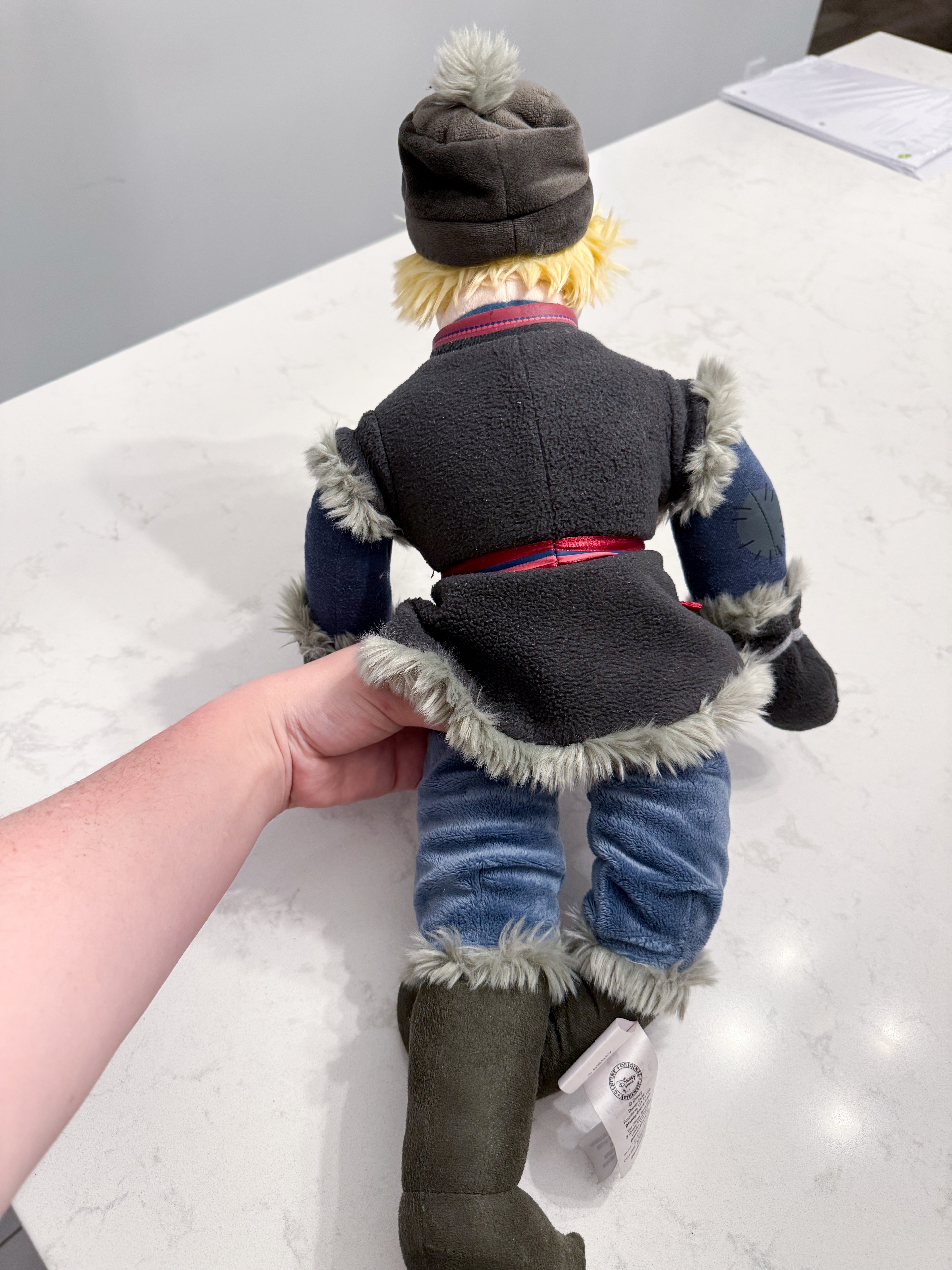 Disney- Frozen- Kristoff stuffie- VGUC