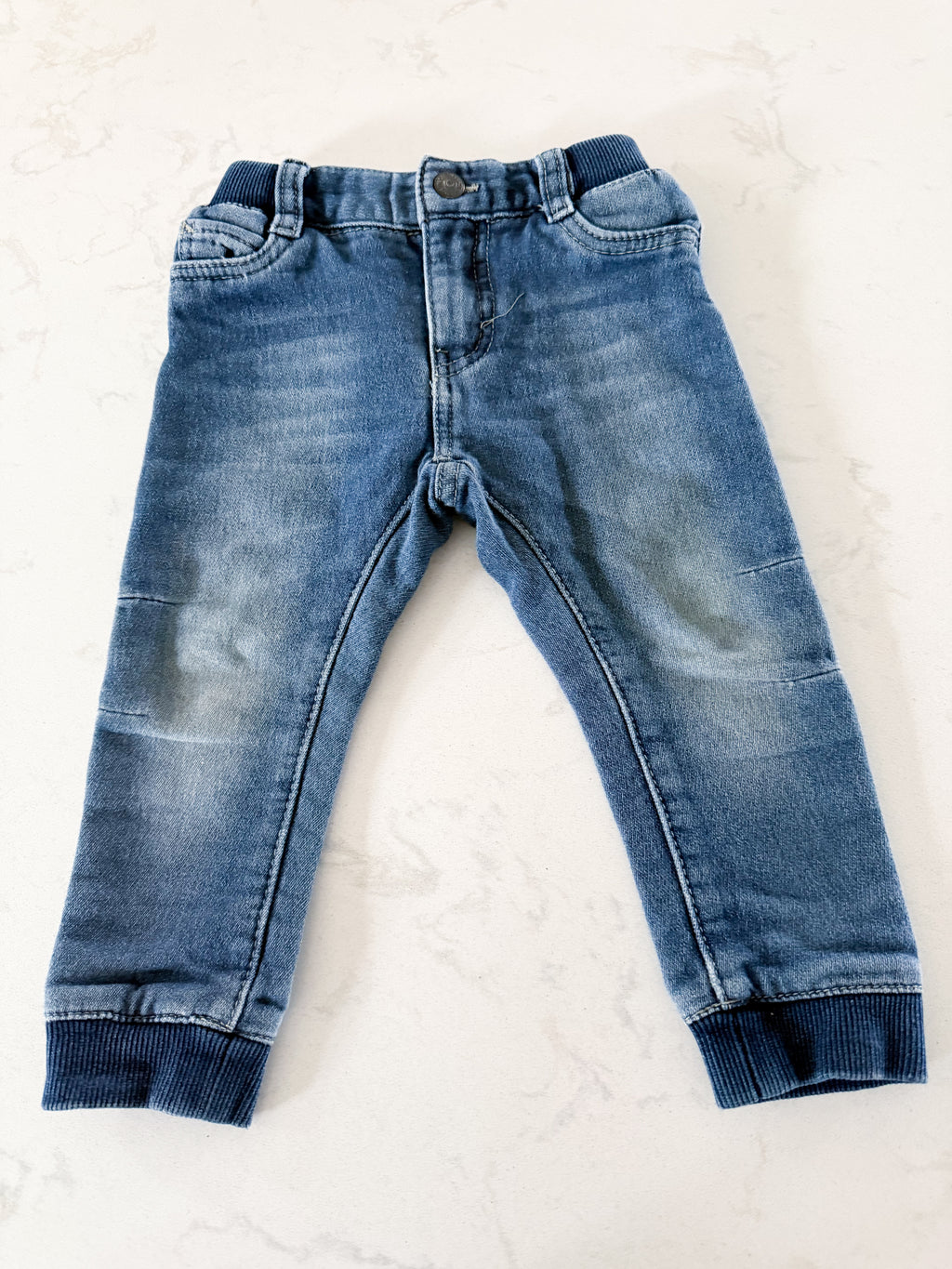 Levi’s- 24m- PLAY- elastic waist blue jeans