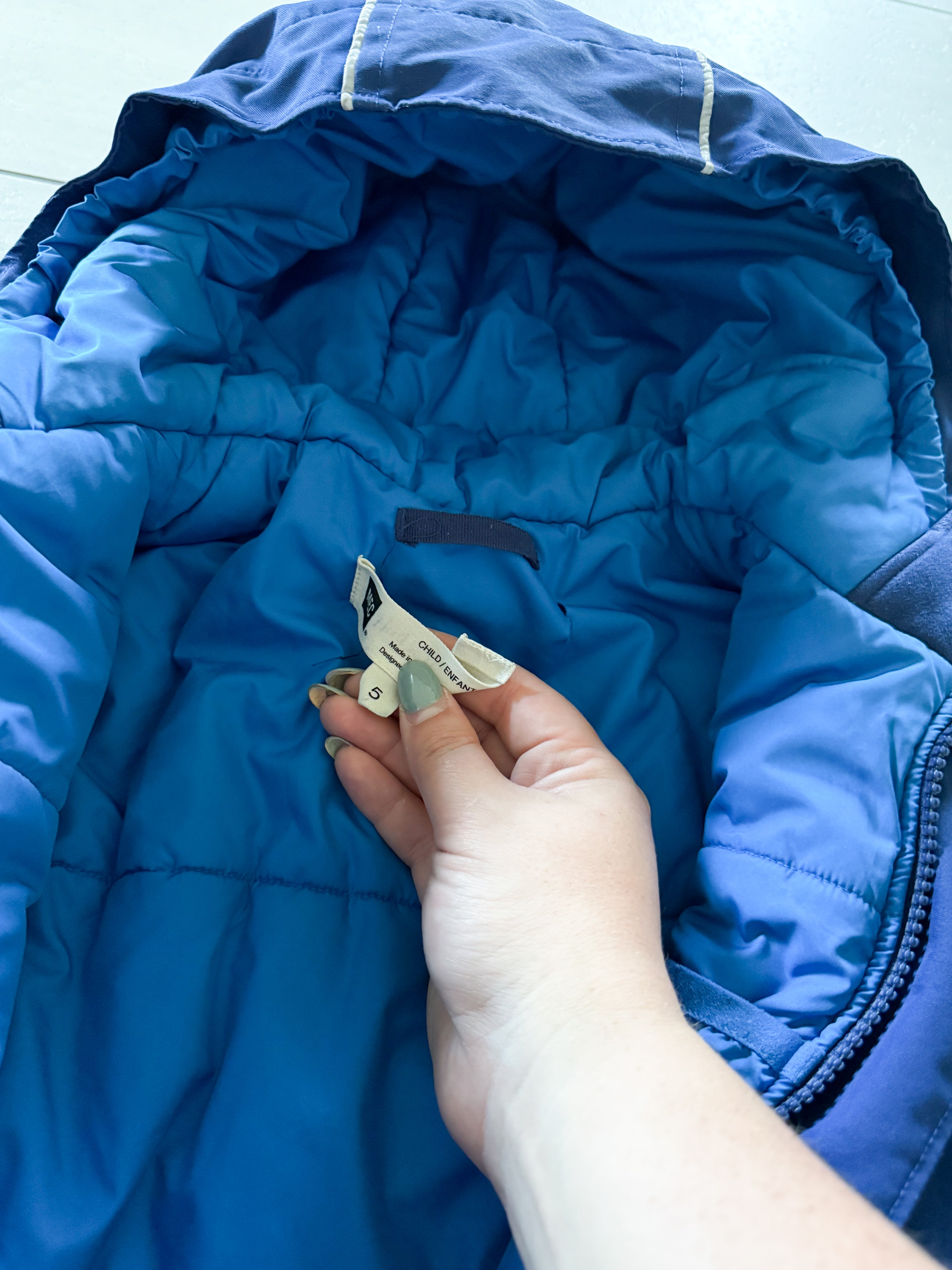 MEC- 5T- PLAY- Navy blue winter coat