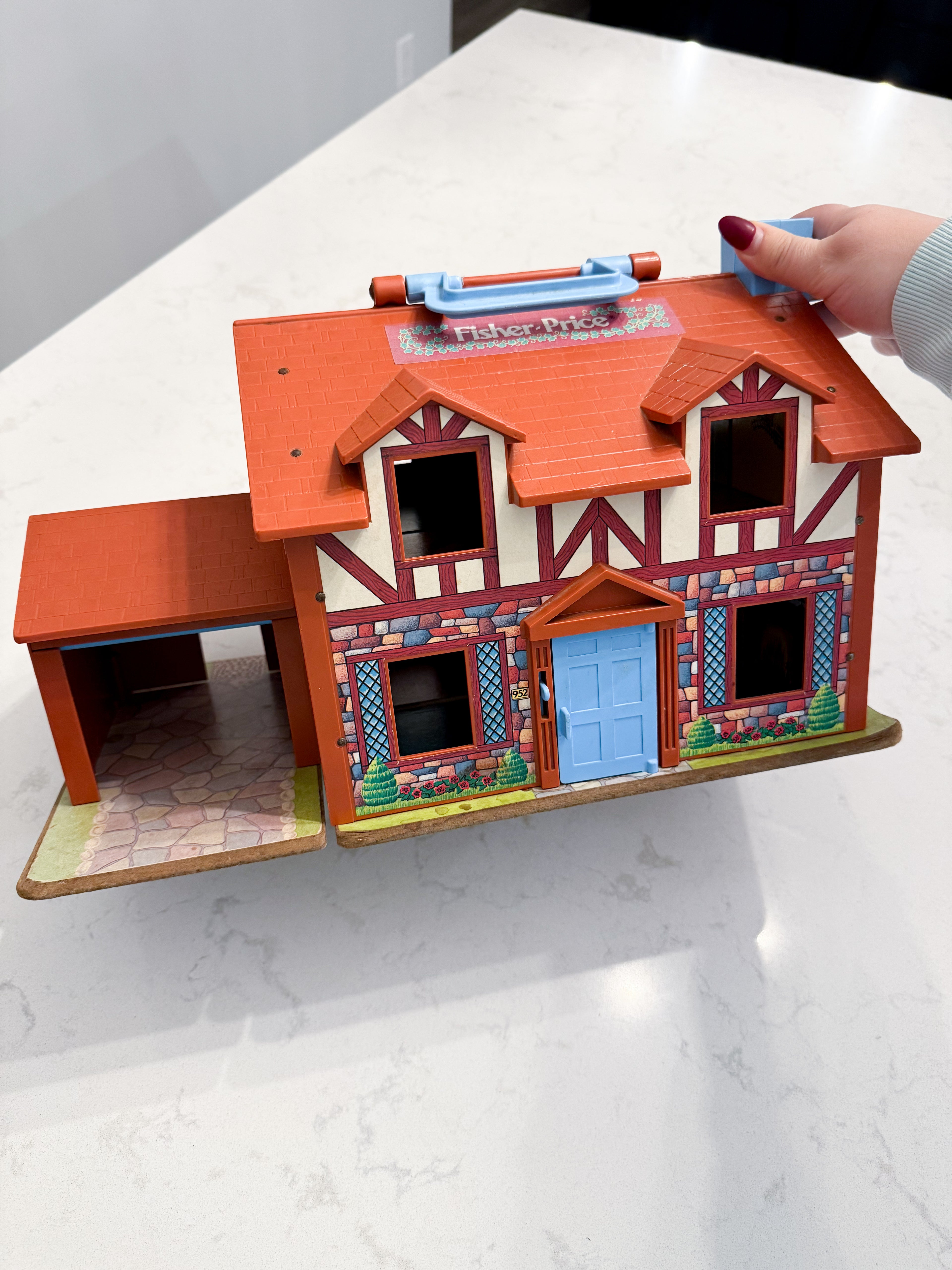 *Vintage* Fisher Price Tudor House circa 1979-1983- Play