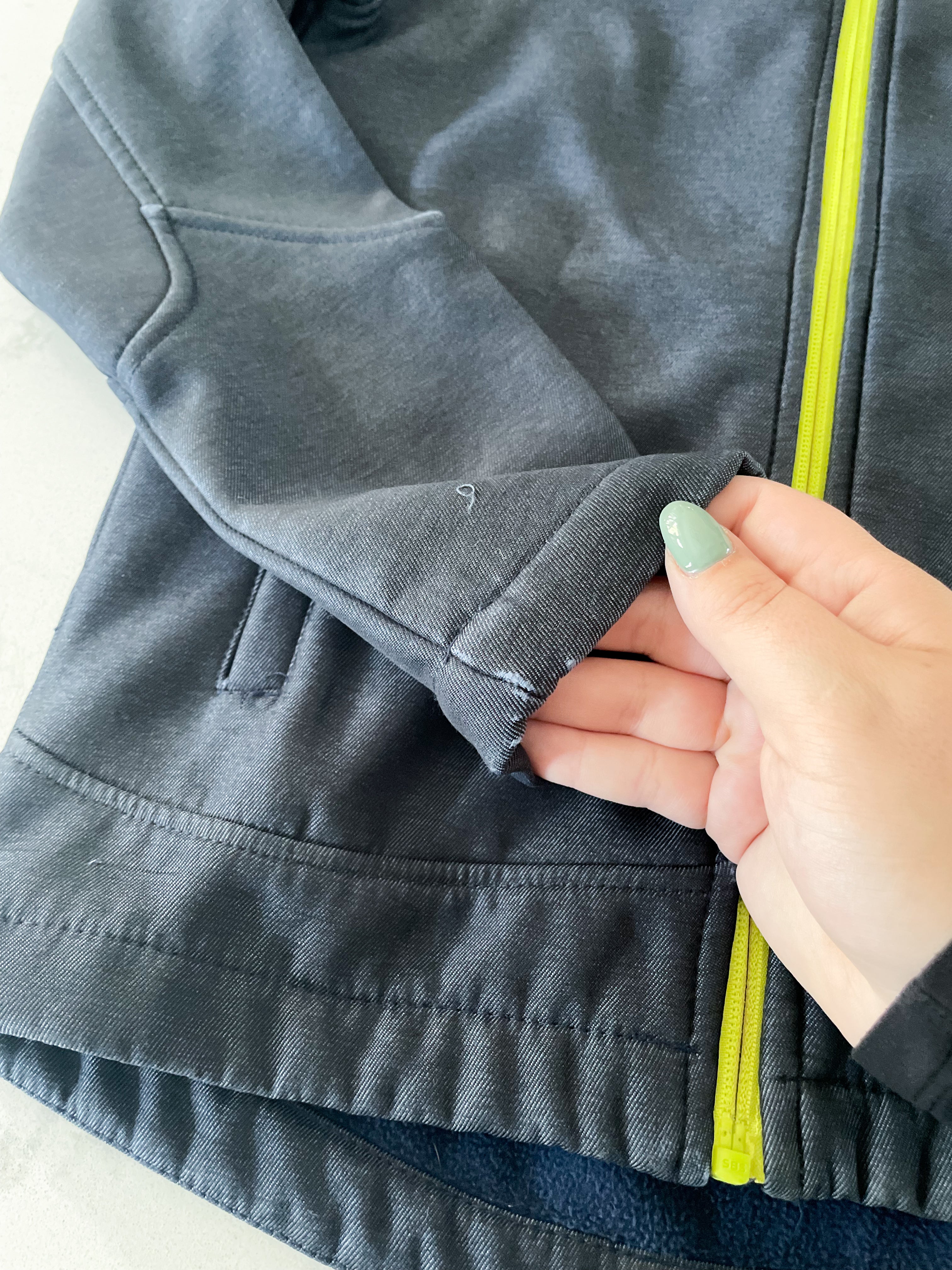 Mountain Warehouse-9-10Y-PLAY- dark grey soft shell fleece lined jacket
