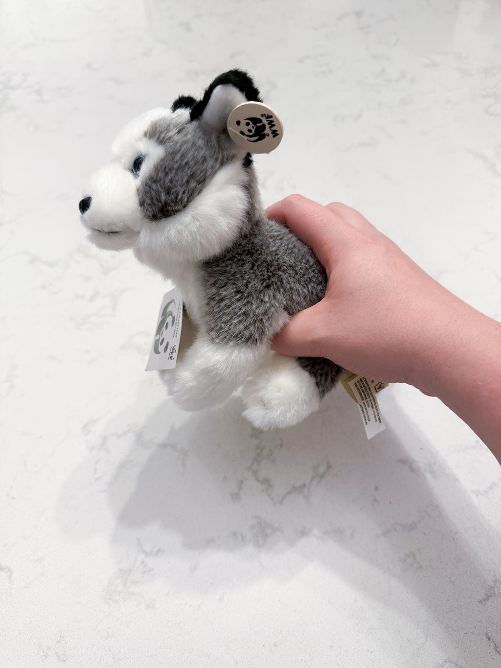 WWF- Wolf stuffie- BNWT