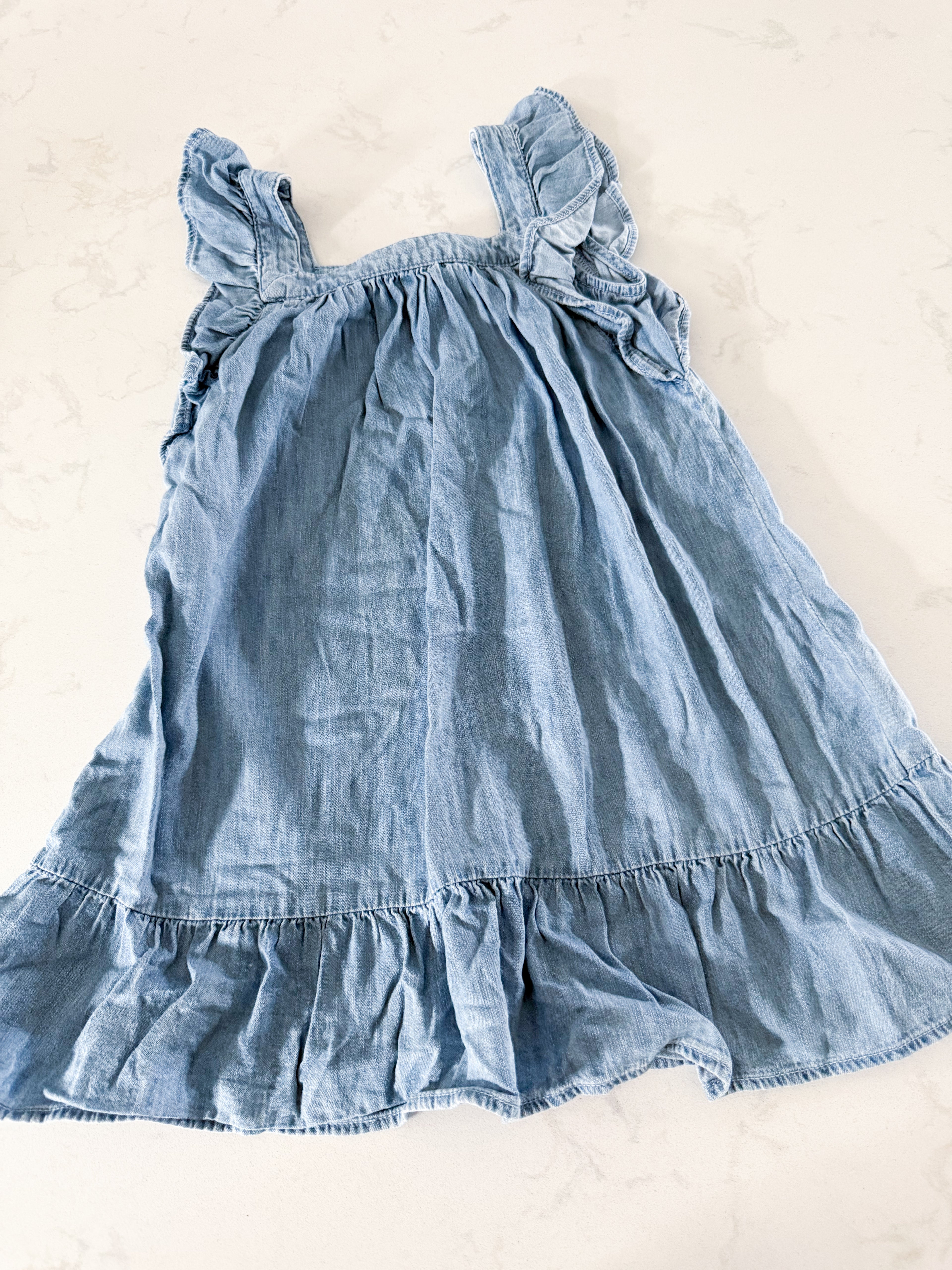 Gap- 4T- VGUC- Jean tank dress