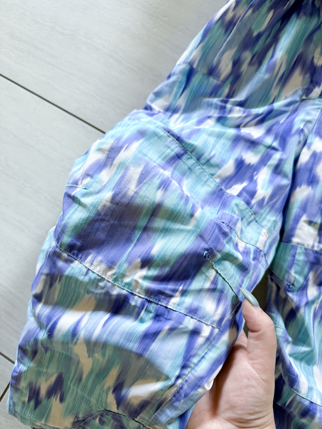 Mountain Warehouse- 5-6Y- PLAY- purple and blue snowsuit