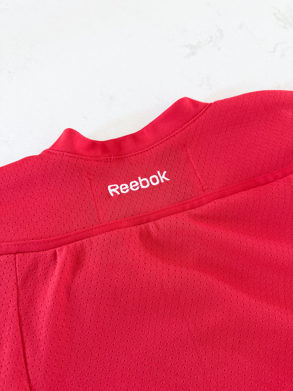 Reebok- 12-24m- VGUC- Detroit red wings hockey jersey