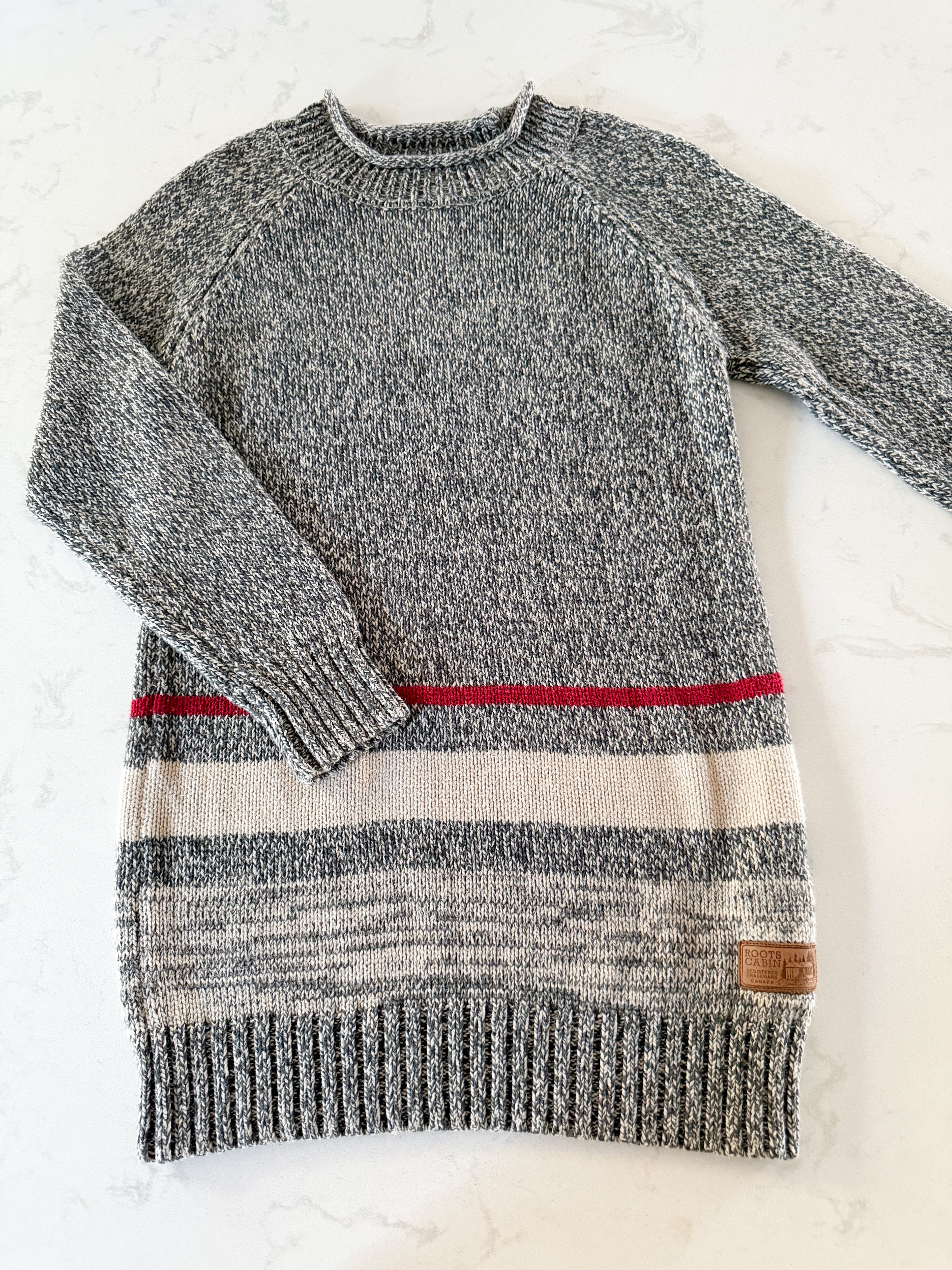 Roots- 9-10Y- VGUC- knit sweater dress