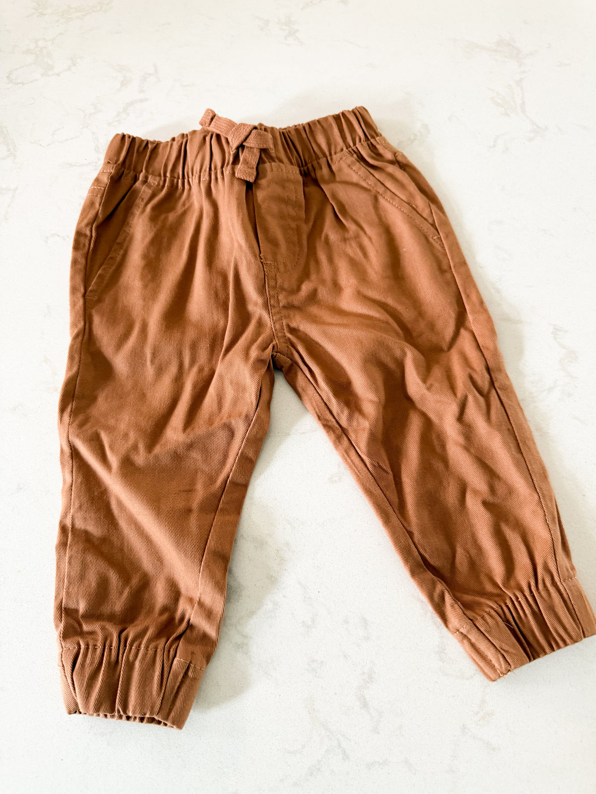 Ben Sherman- fits 12-18m- VGUC- brown khaki pants