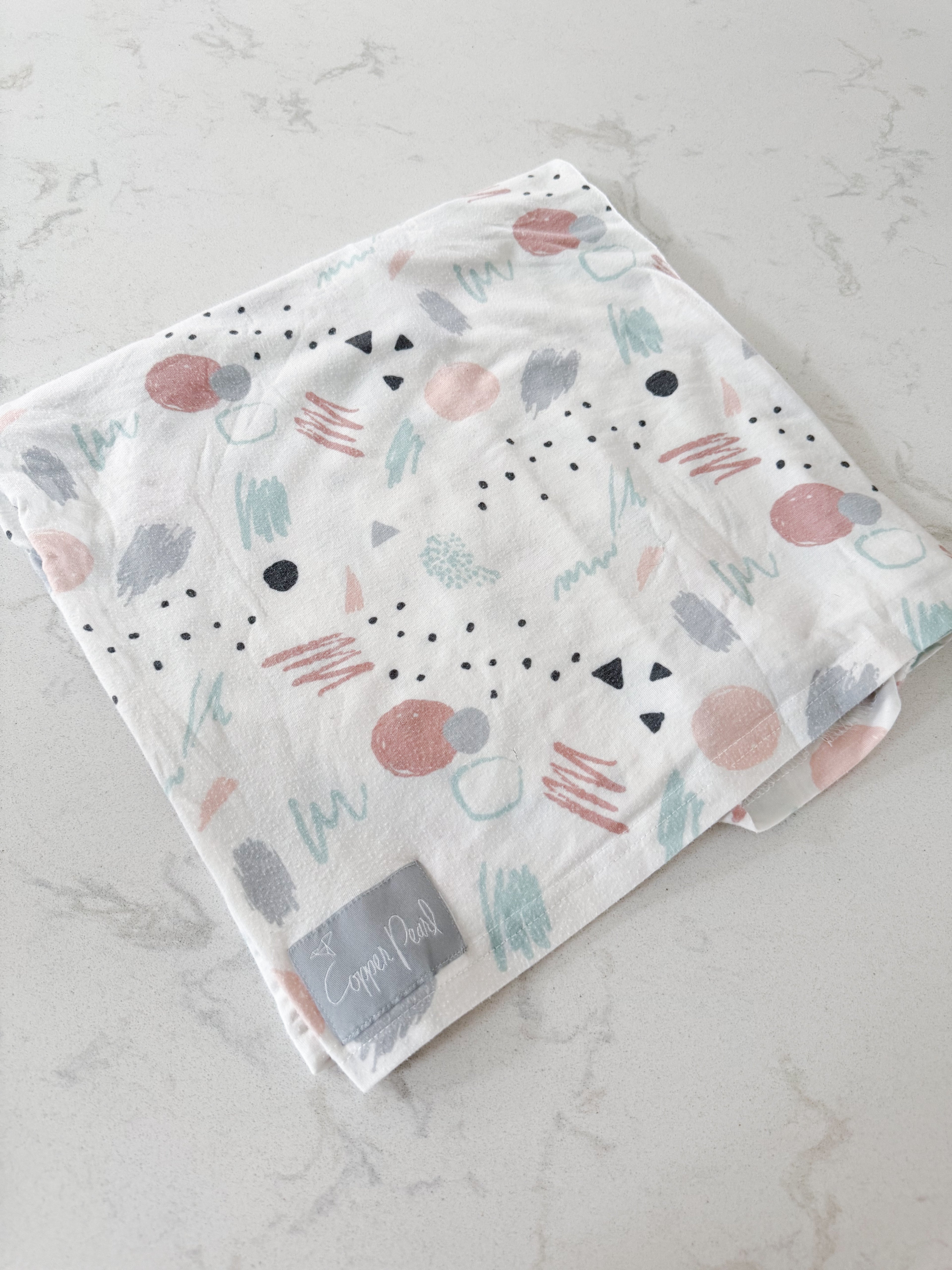 Copper Pearl- one size- GUC- car seat cover
