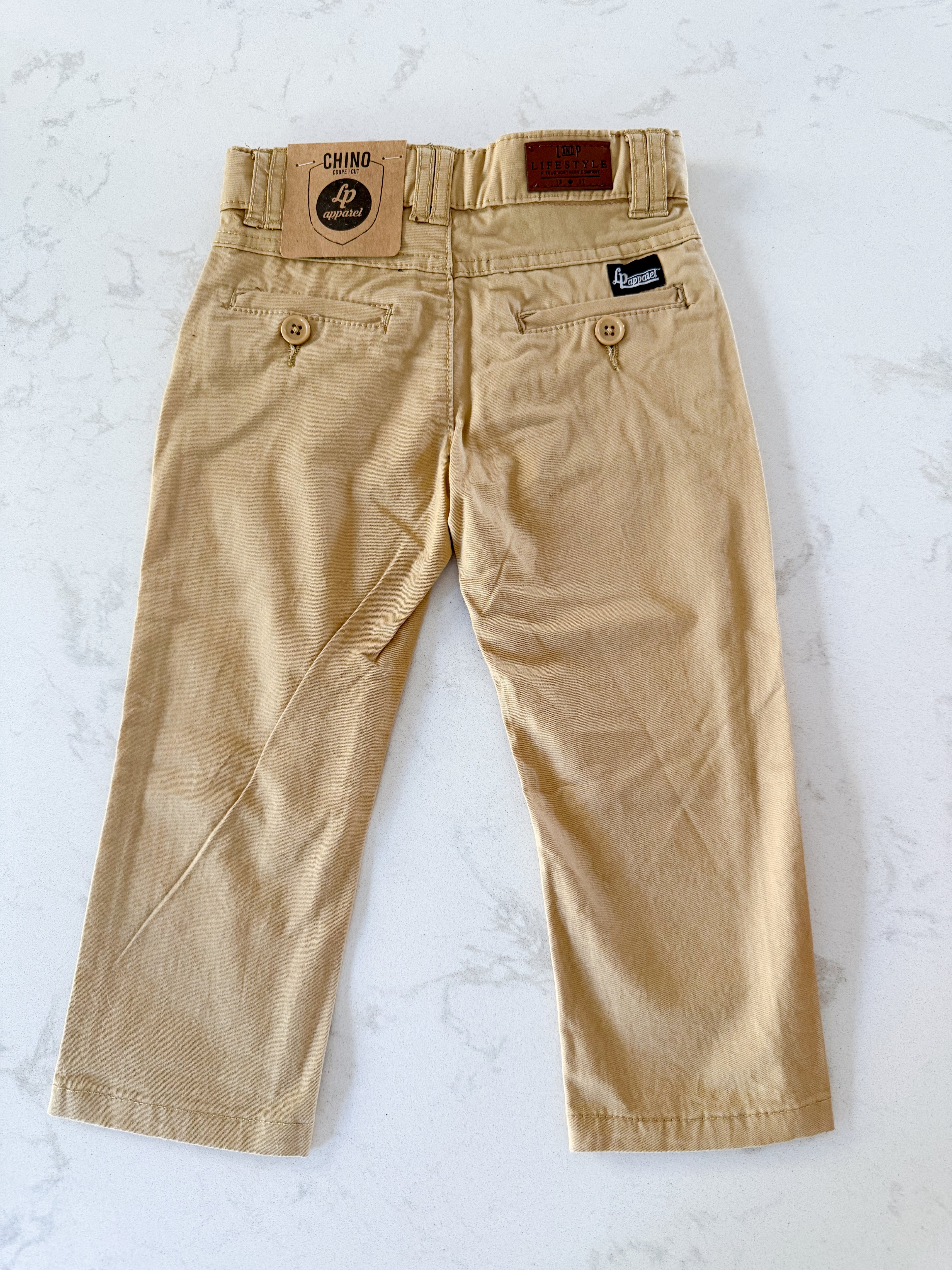 *Rescue*-L&P Apparel- chino cut- light tan