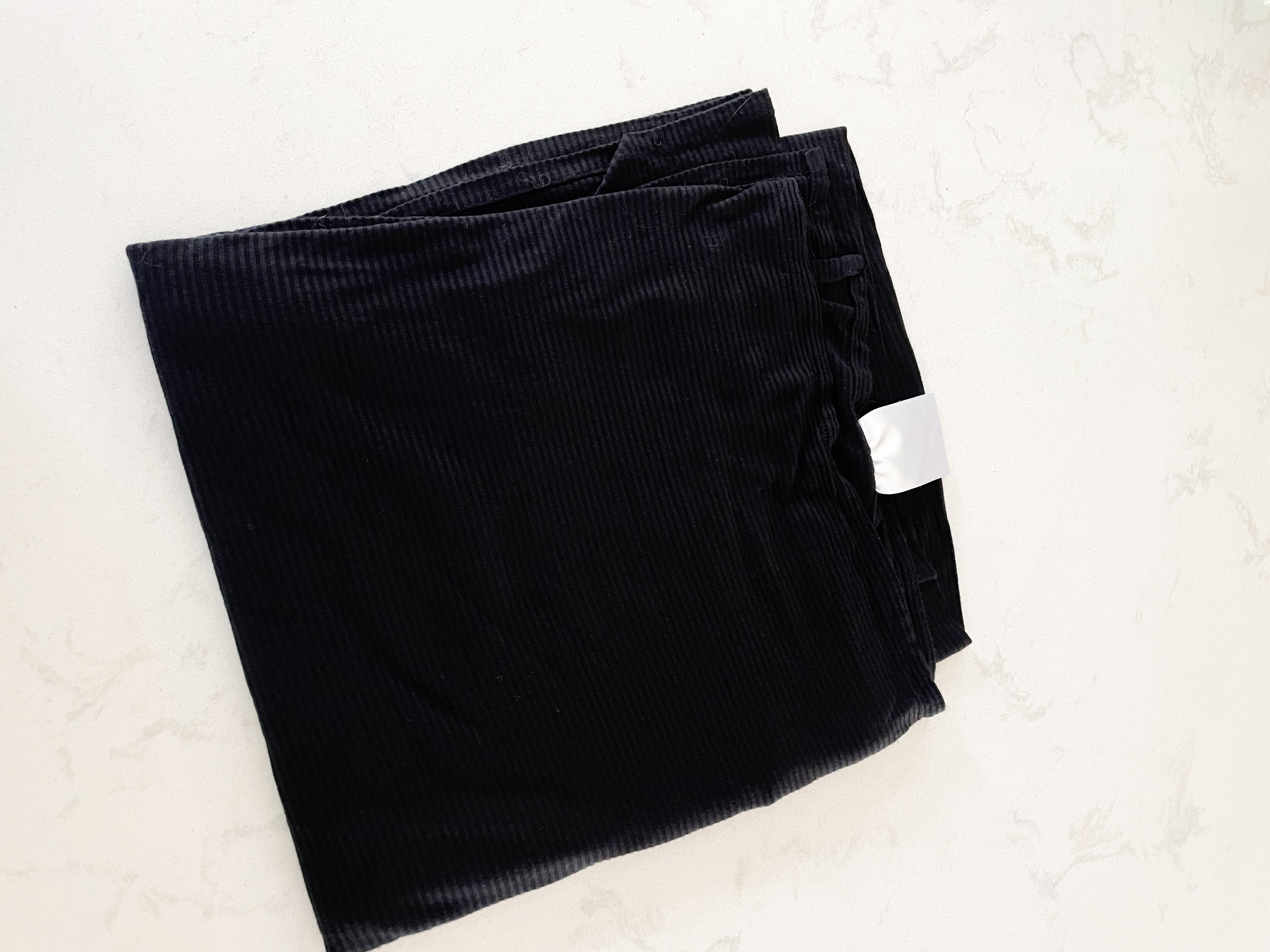 Posh Peanut- swaddle blanket- VGUC - black ribbed bamboo