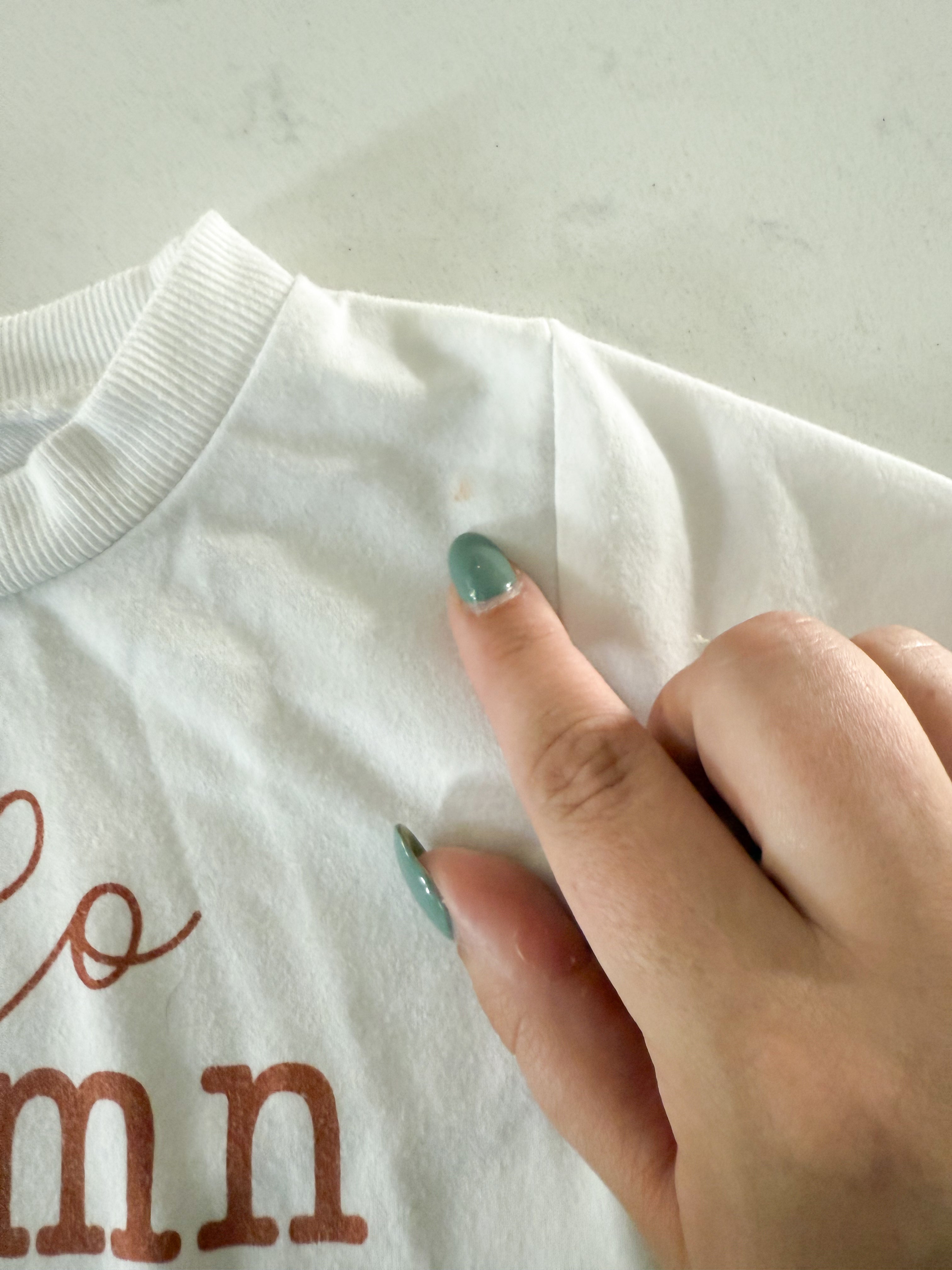 No brand- 12-18m- PLAY- white crewneck with hello autumn