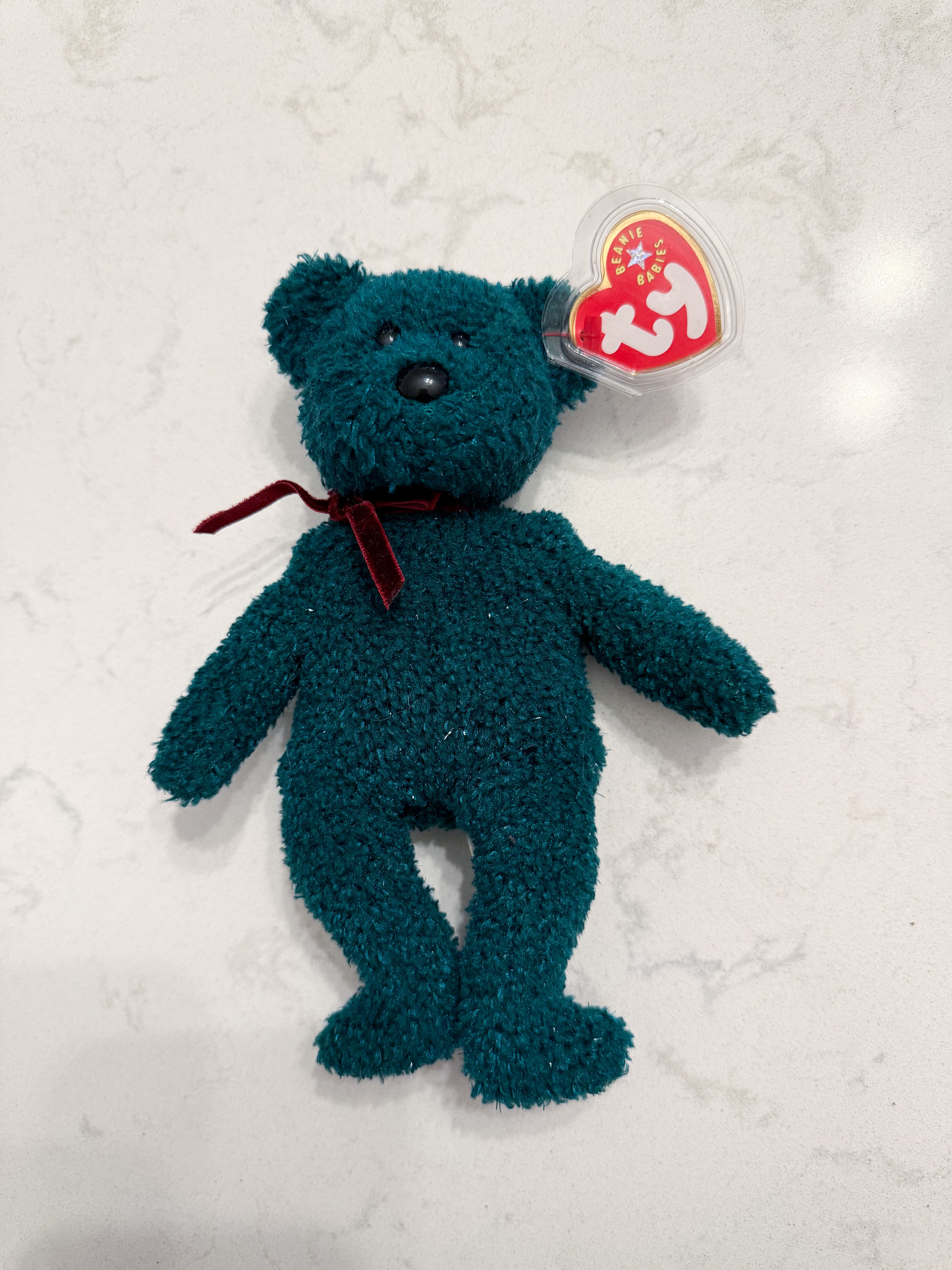TY- beanie baby « holiday » circa 2001- with tag and tag protector VGUC