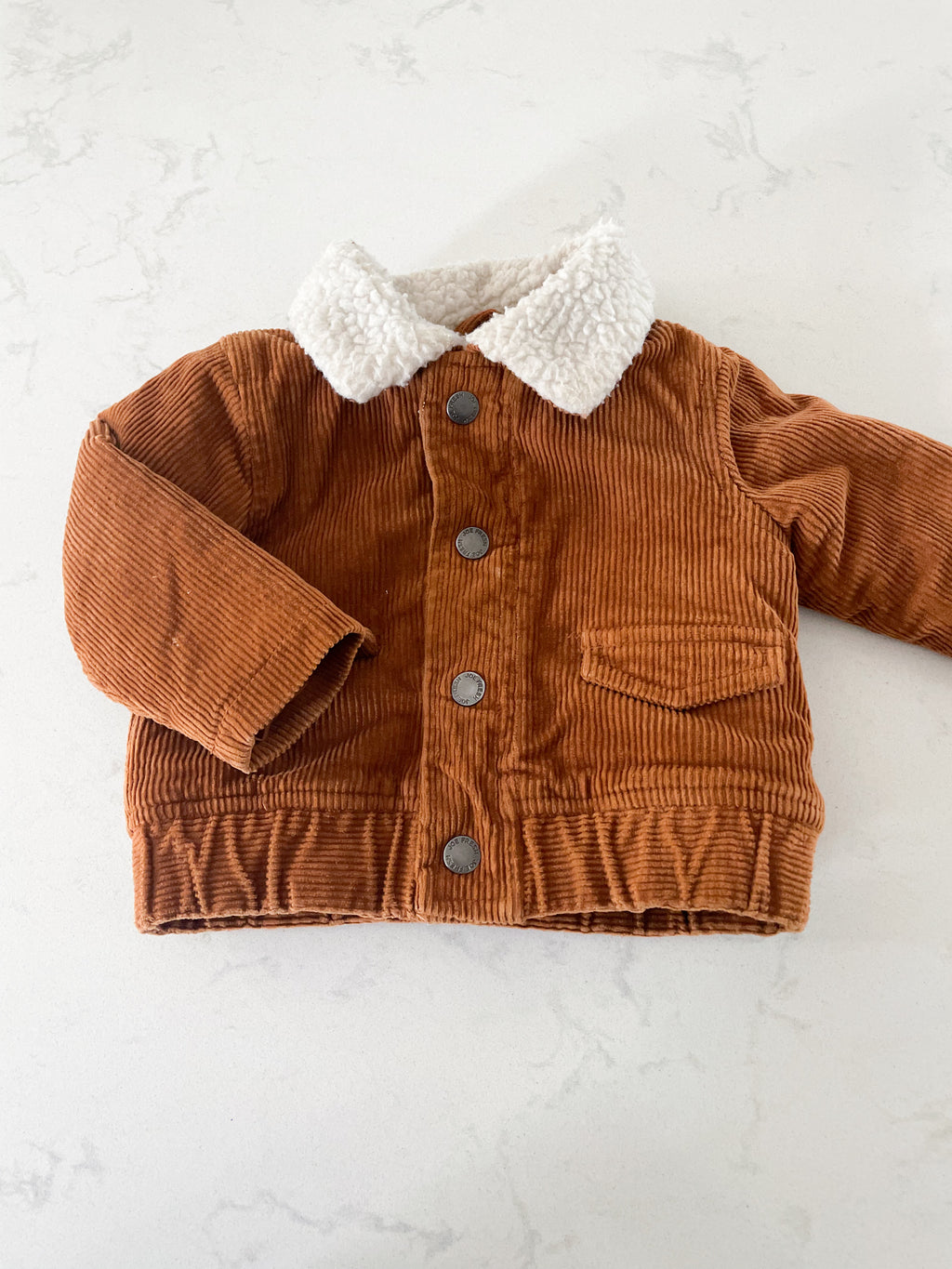 Joe Fresh-6-12m-VGUC-brown corduroy jacket