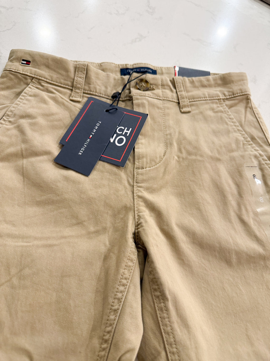 Tommy Hilfiger- 8Y- BNWT- tan khaki pants