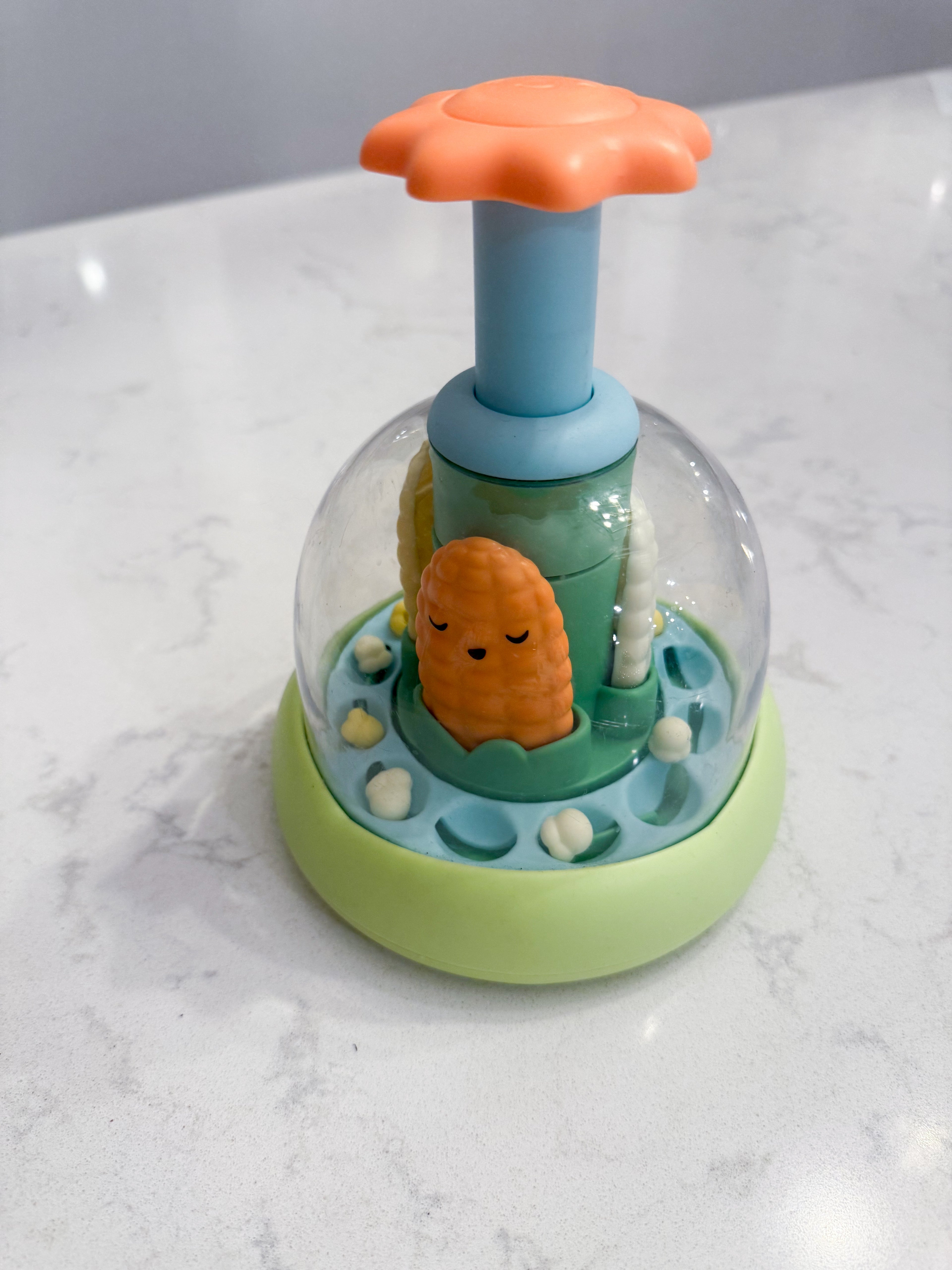 Skip Hop- popping corn push powered toy- VGUC