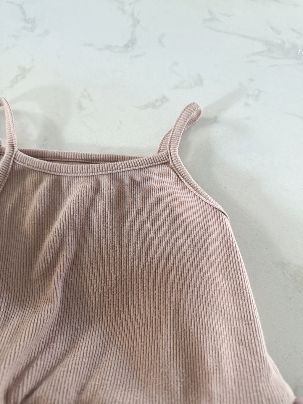 Old Navy- 5T- GUC- brown tank dress with tulle skirt