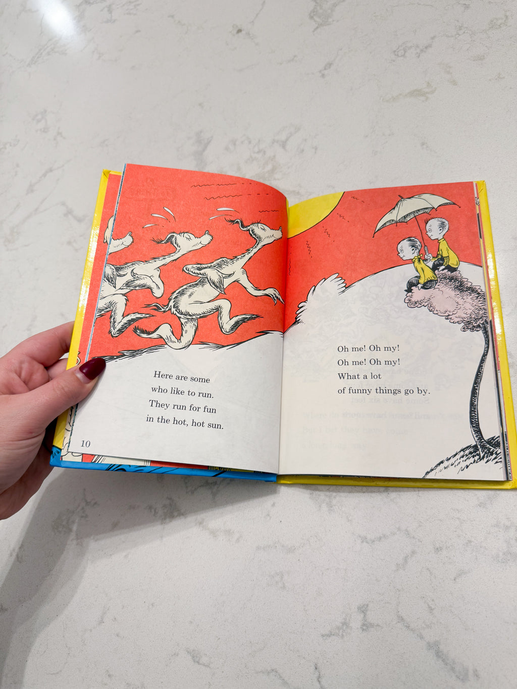 Dr Seuss- one fish two fish red fish blue fish- VGUC