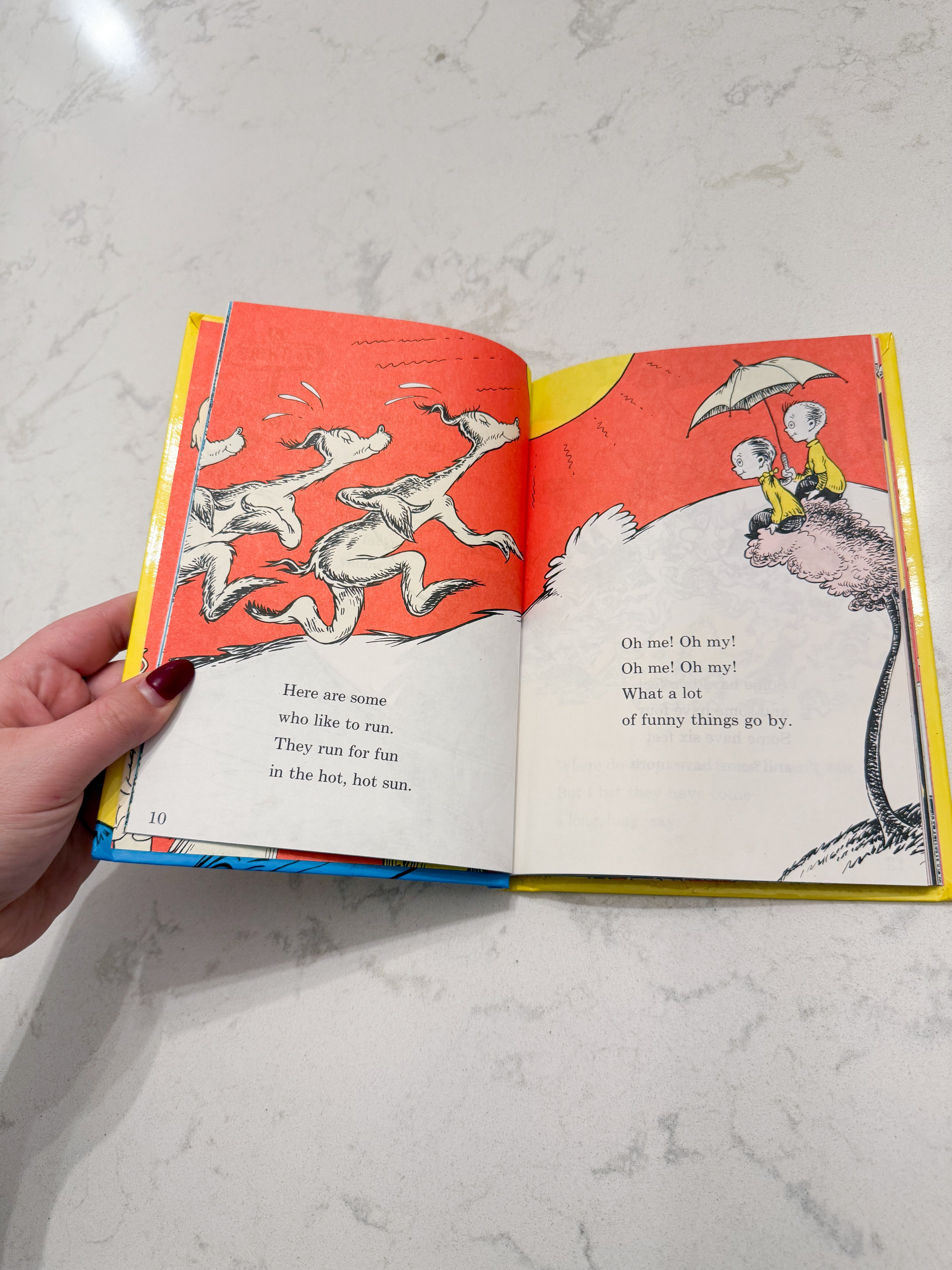 Dr Seuss- one fish two fish red fish blue fish- VGUC