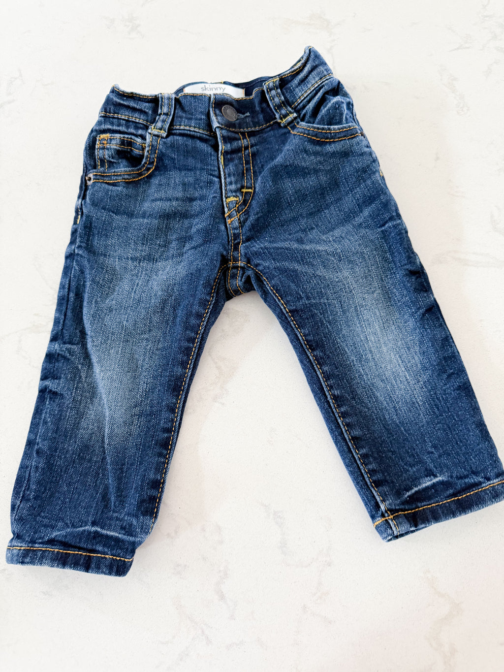 Gymboree-12-18m- VGUC- elastic waist jeans