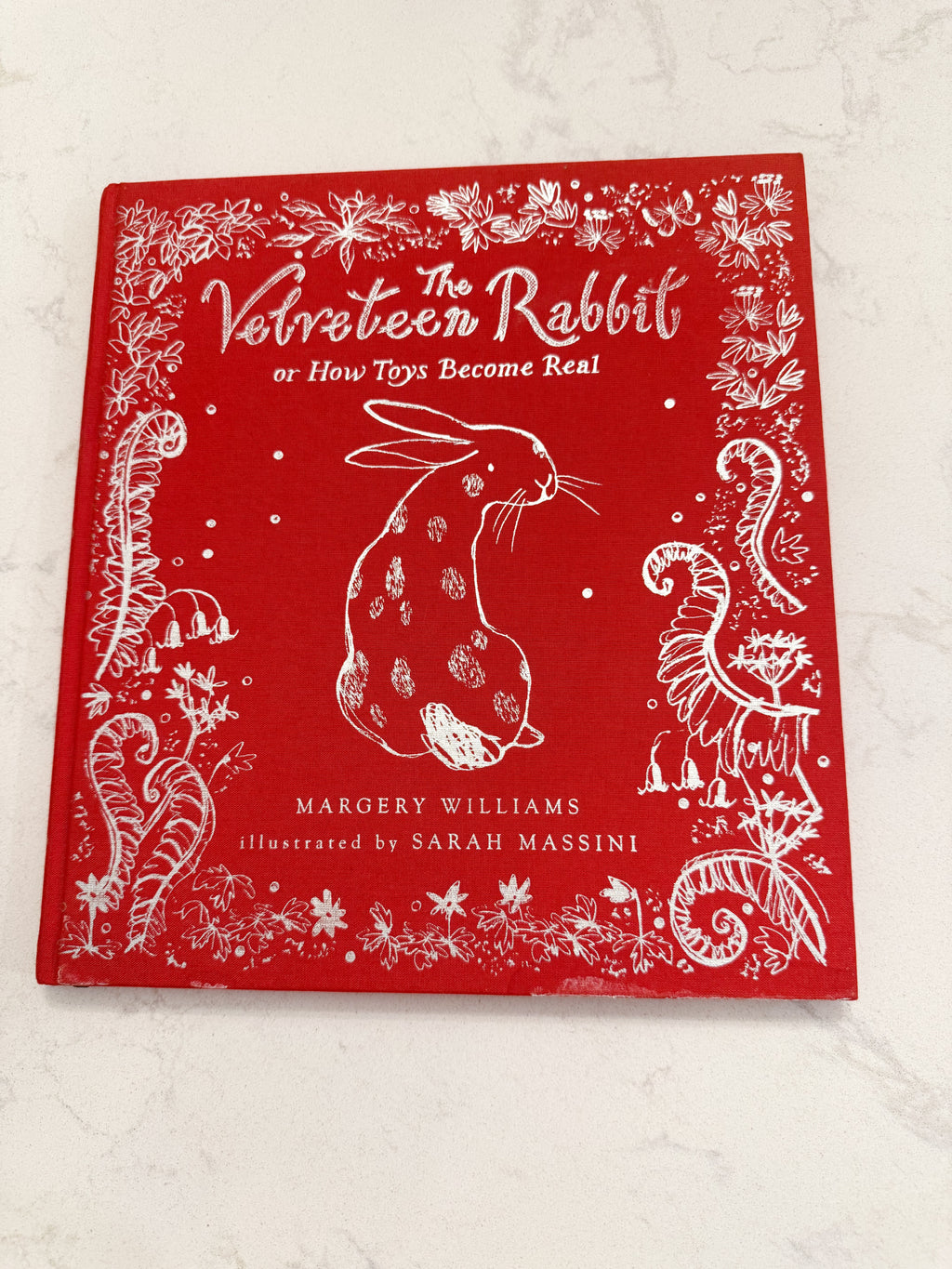The Velveteen Rabbit- silver and red quality version- PLAY