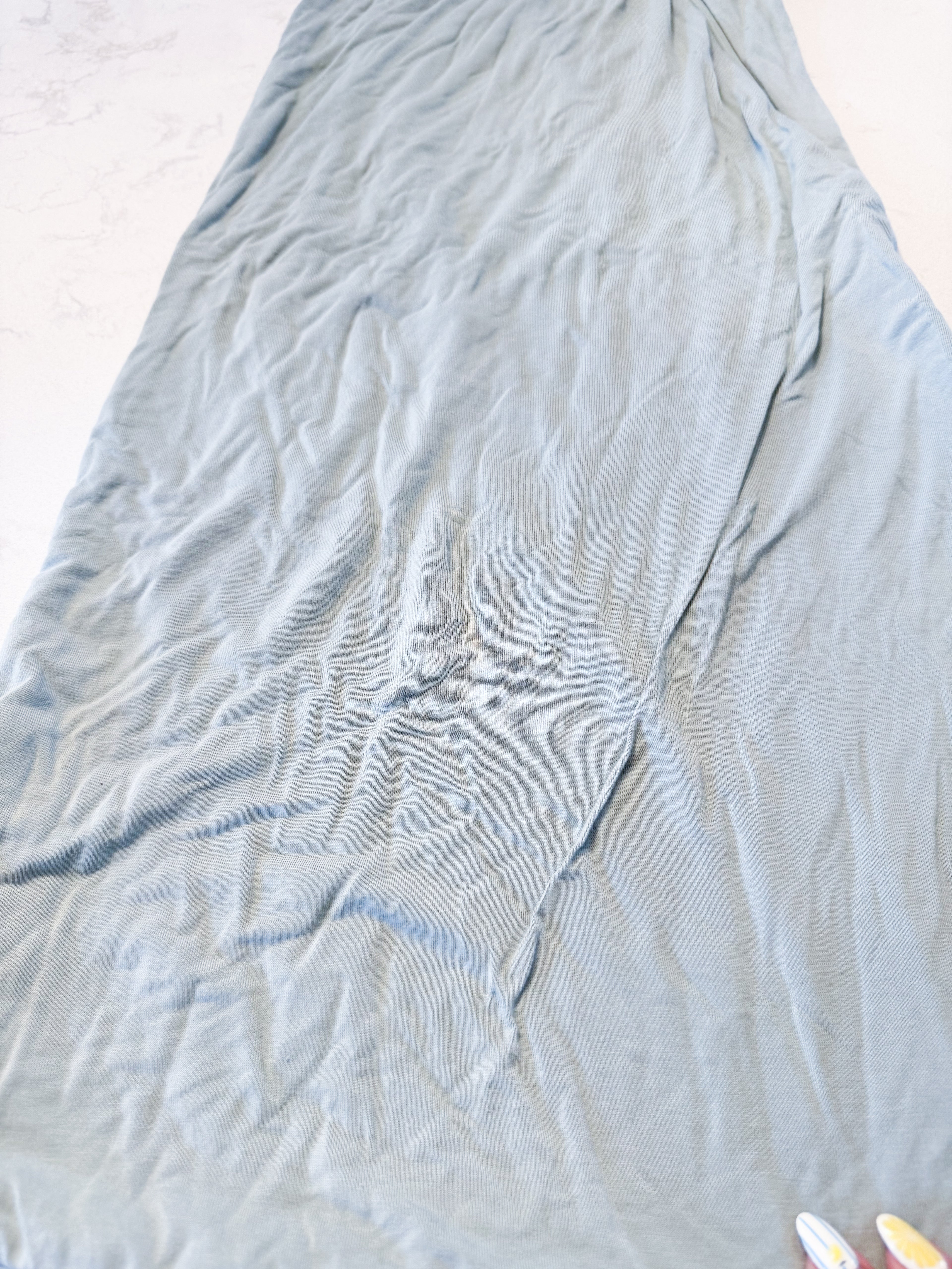 Bubble Panda- M (6-12m)- 0.5 tog- GUC- sage green bamboo sleep sack (kyte dupe)