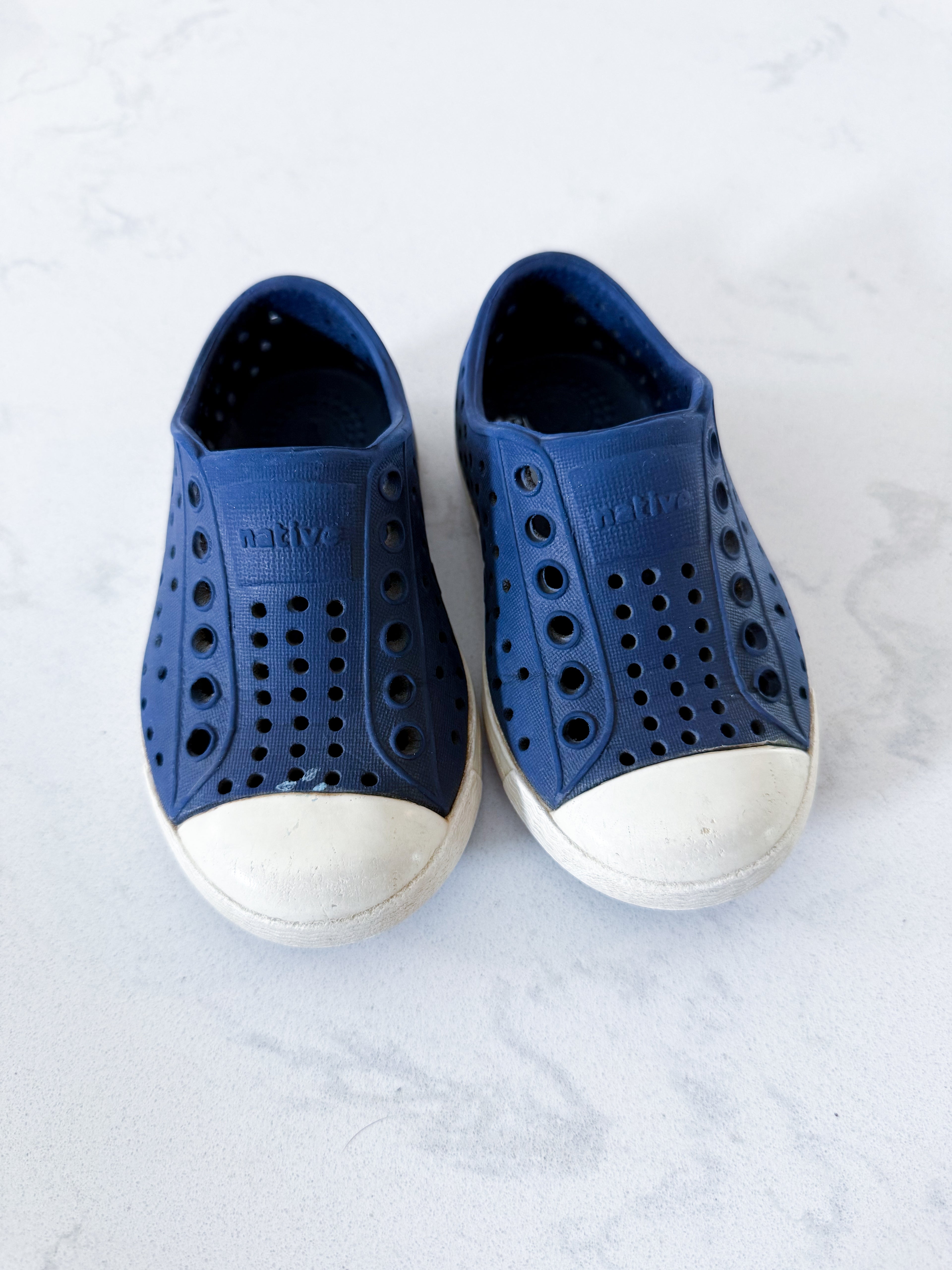 Natives- 5C- PLAY- navy blue slip ons