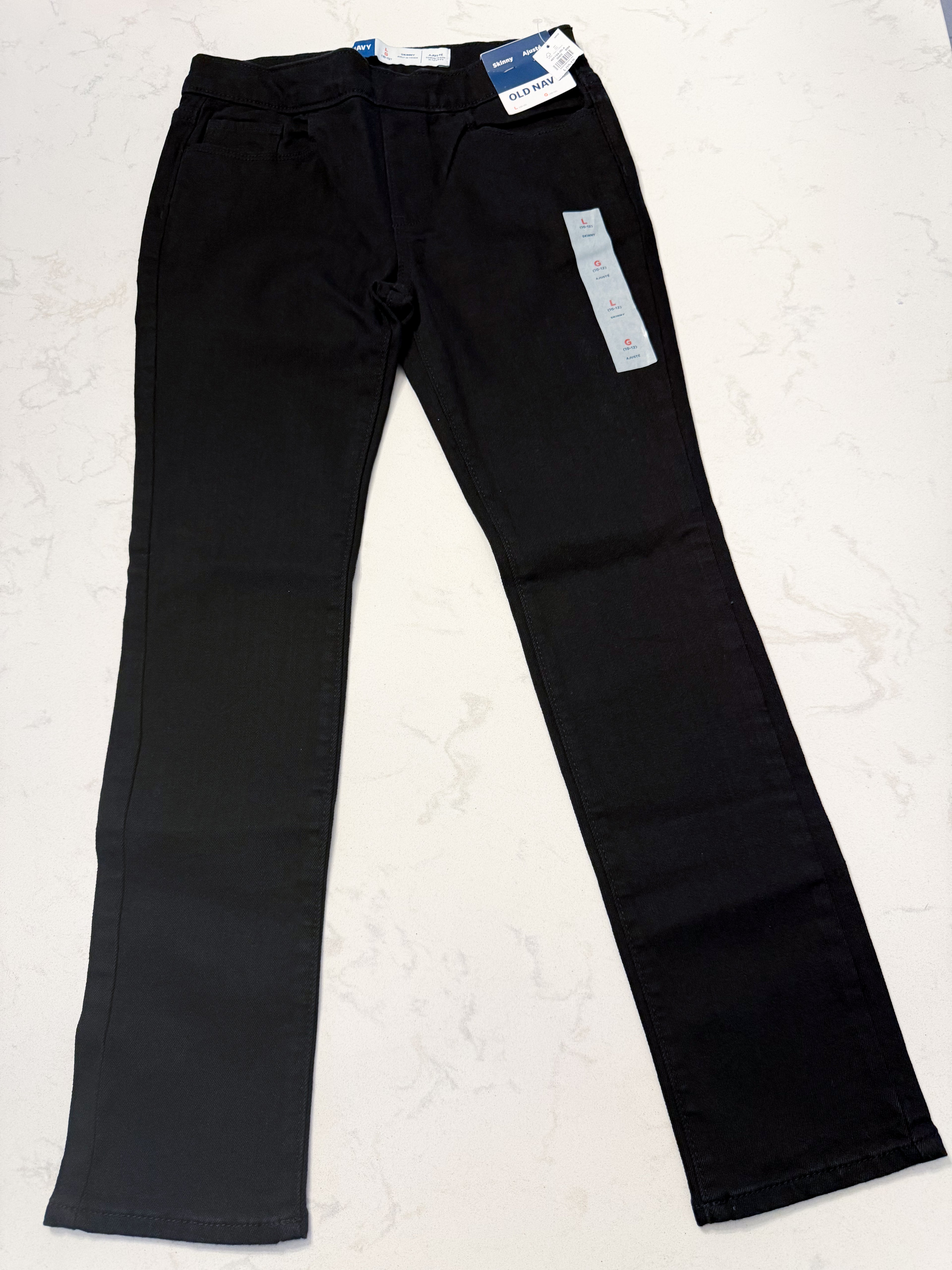 Old Navy- 10-12Y- BNWT- black jeans