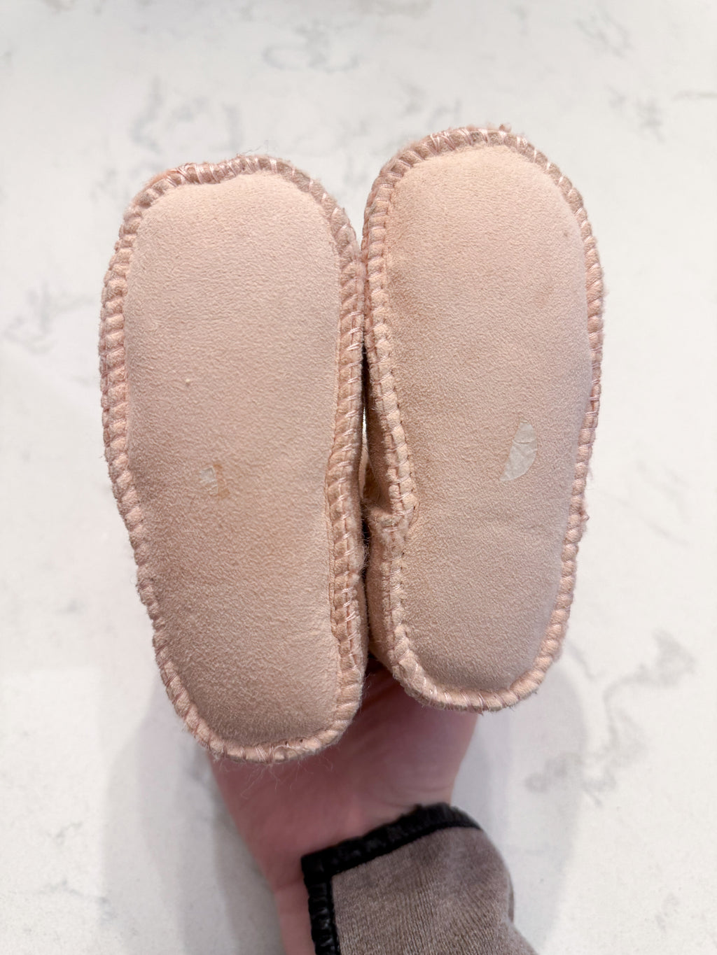 Uggs- baby- Play- pink authentic uggs with Velcro sides