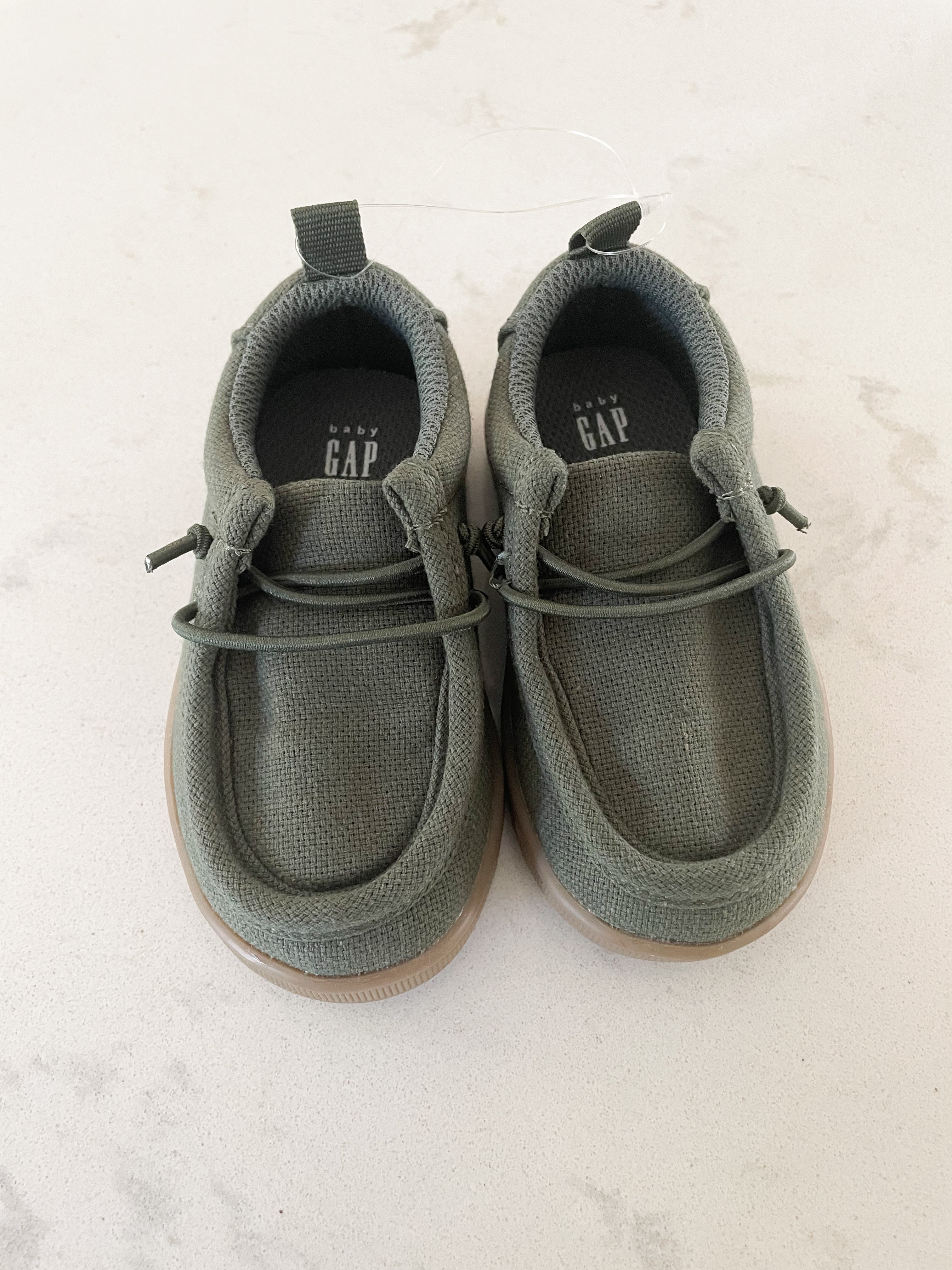 Gap- 5C- Green slip on shoes