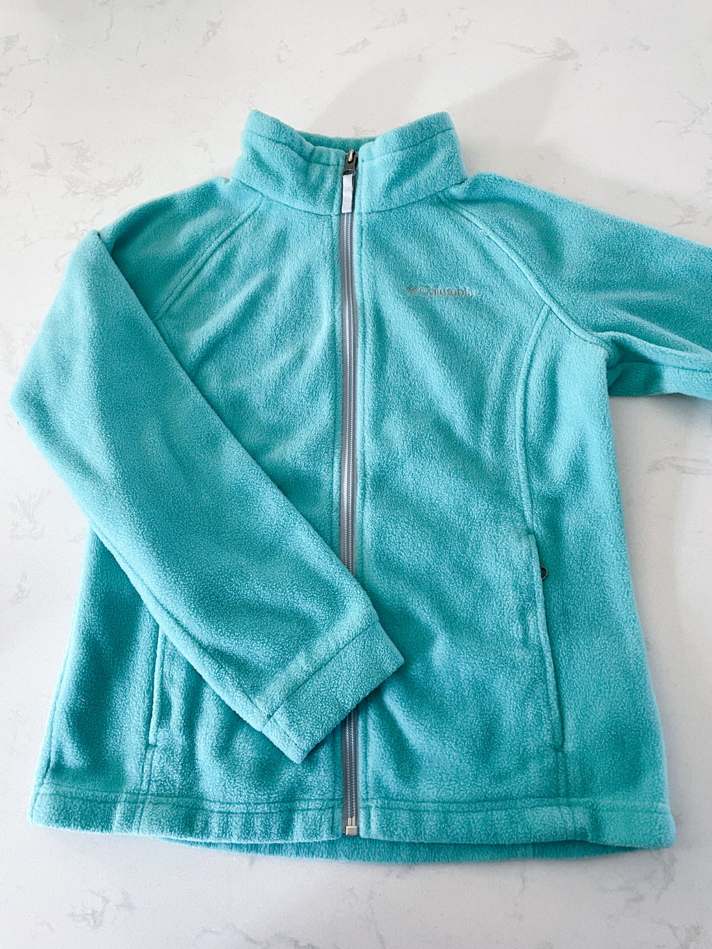Columbia- 10-12Y- fleece zip up