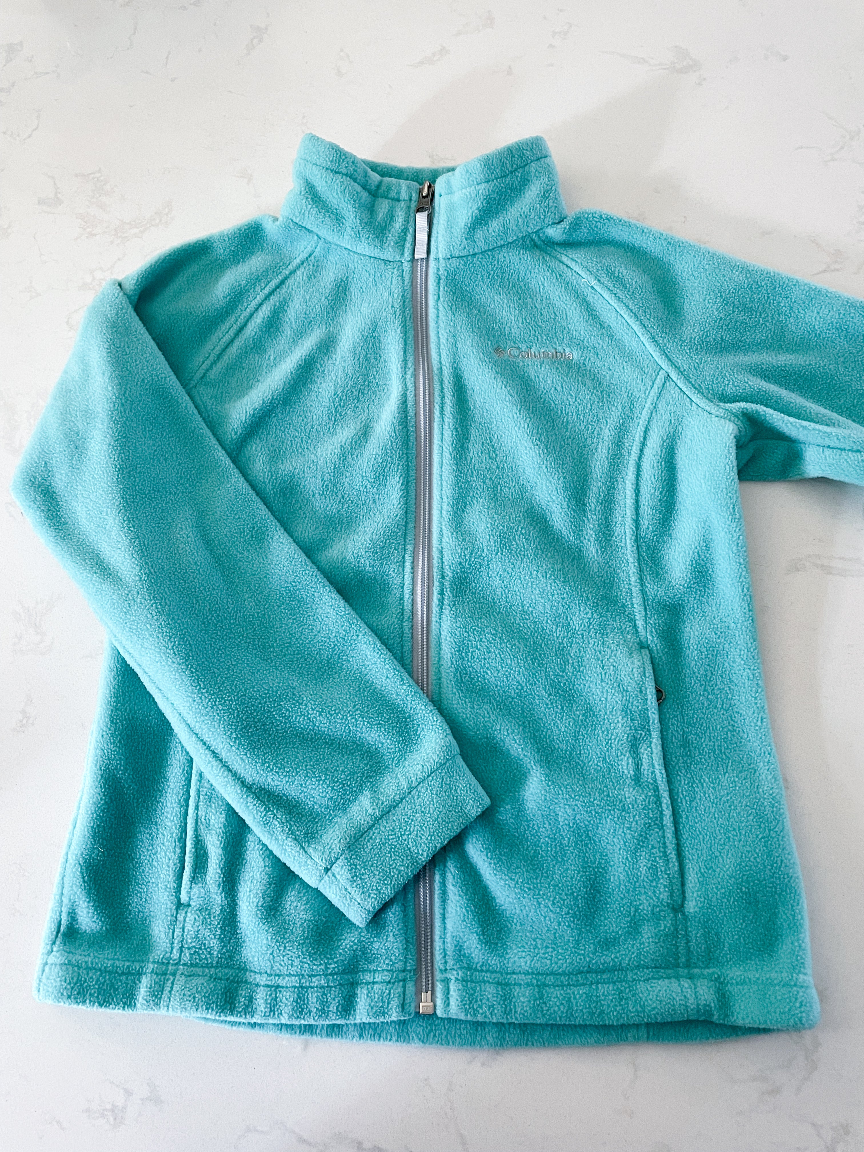 Columbia- 10-12Y- fleece zip up