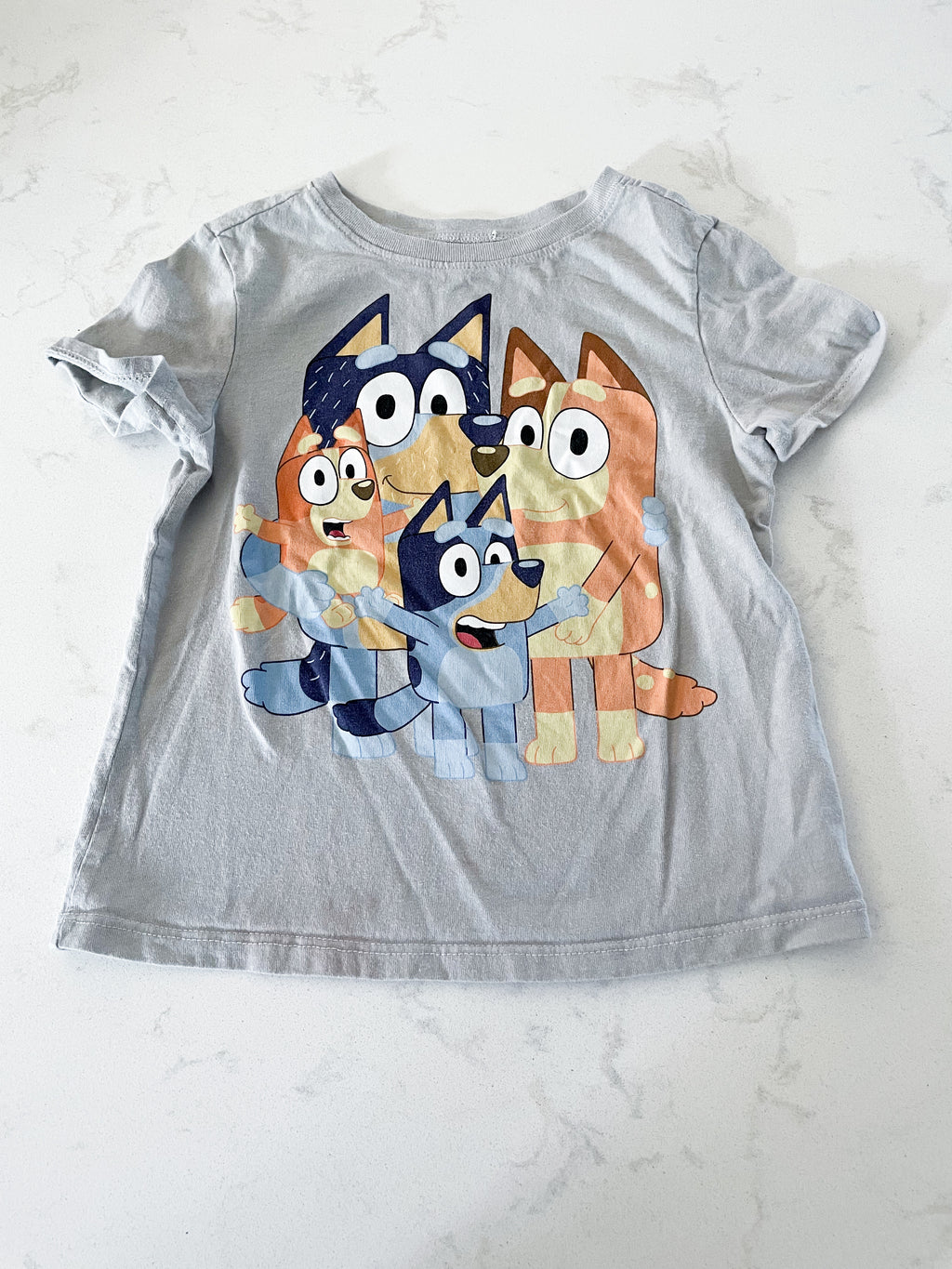 Bluey-4T-PLAY- light grey t shirt