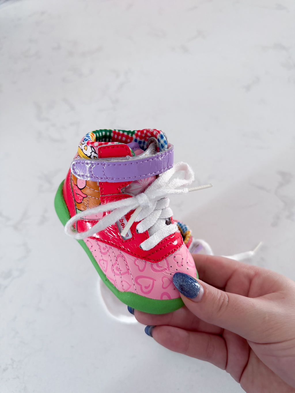 Reebok (2008)- 2C- VGUC- Mrs Potato Head shoes