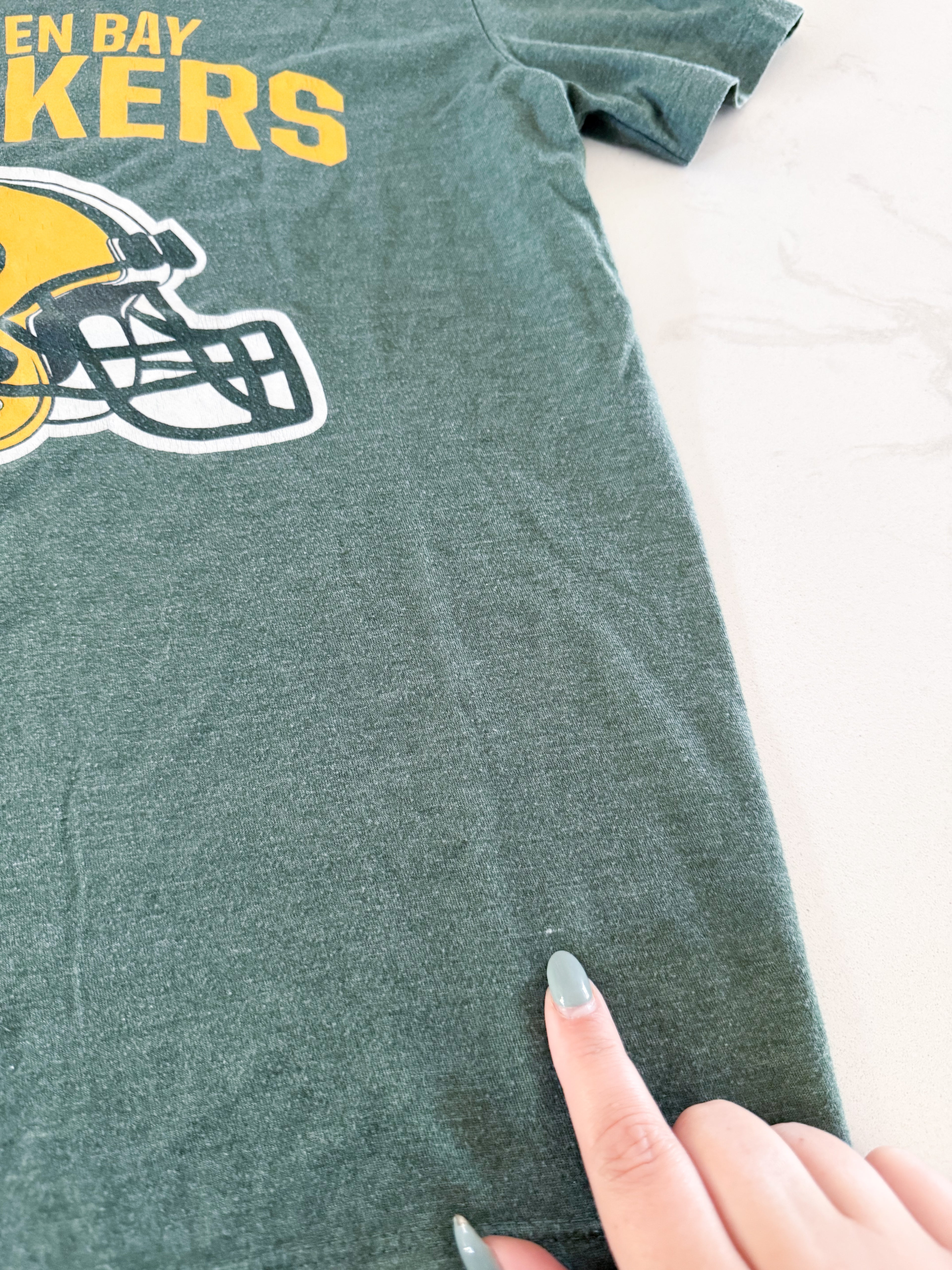 NFL- 10-12Y- PLAY- Greenbay Packers t shirt
